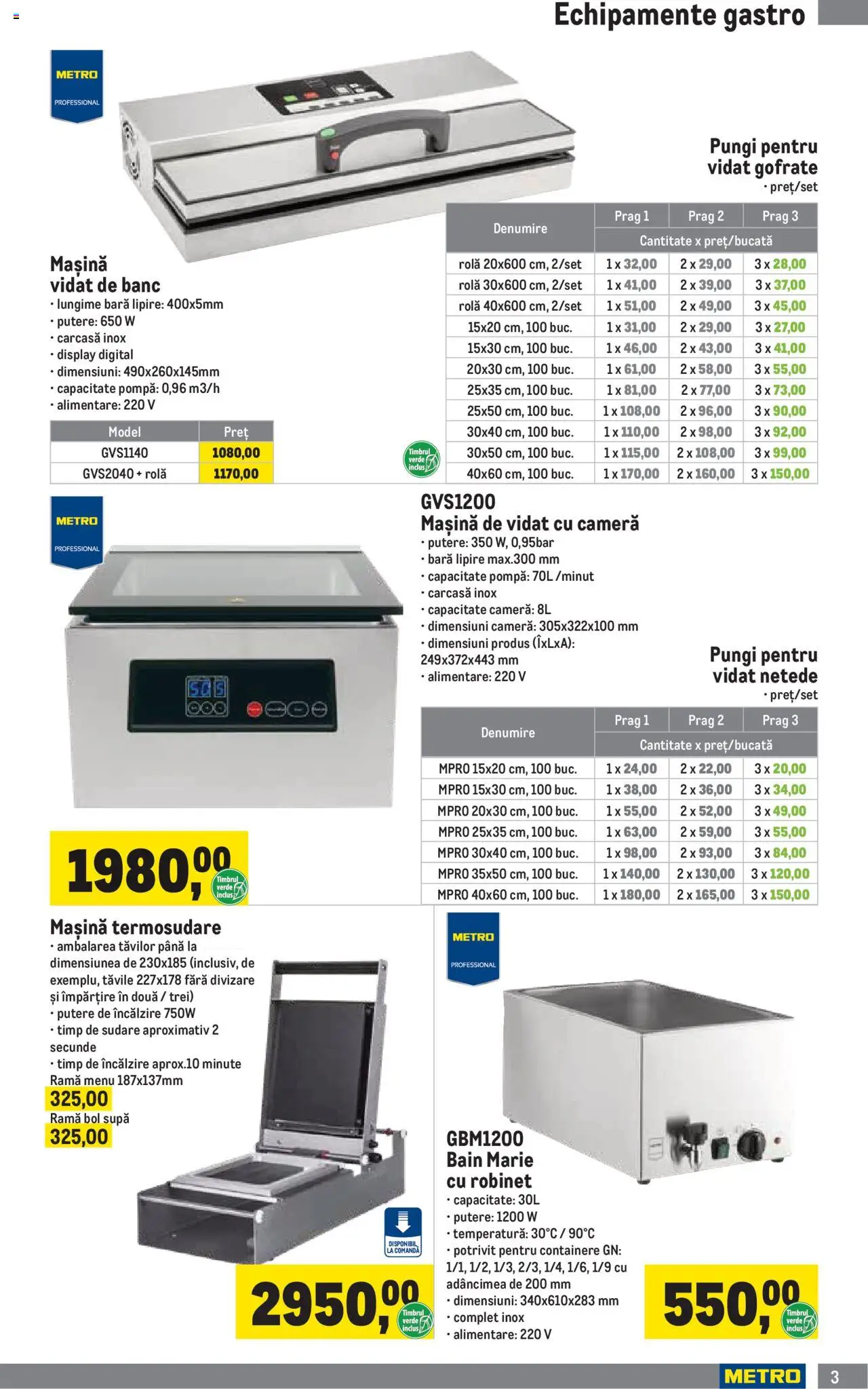 Catalog METRO 1 Aprilie - 30 Iunie 2025 | Pagina 3 | Produse: Cameră, Carcasă, Bol