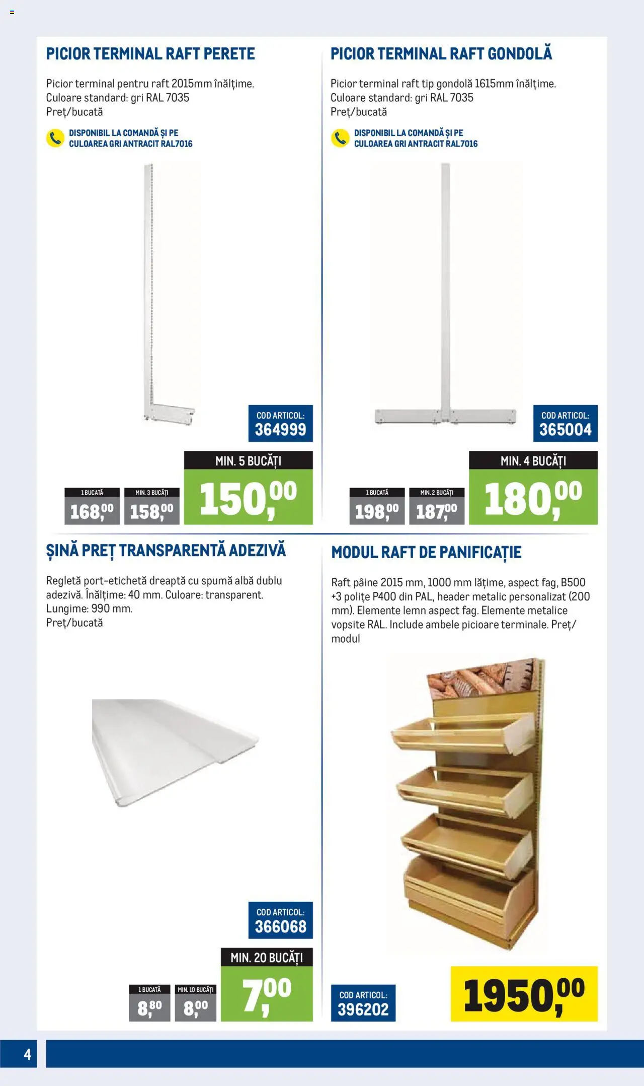 Catalog METRO 1 Aprilie - 30 Iunie 2025 | Pagina 4 | Produse: Raft, Pâine
