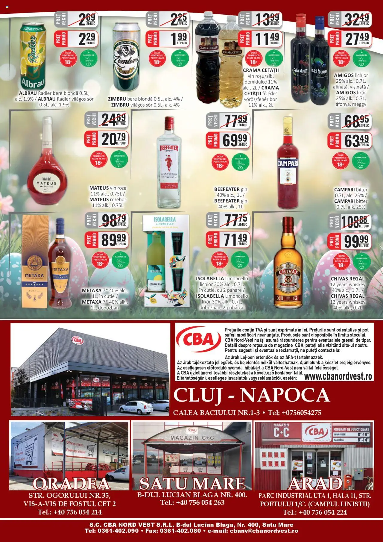 Catalog CBA 1 - 15 Aprilie 2025 | Pagina 8 | Produse: Pahare, Pește, Gin, Whiskey