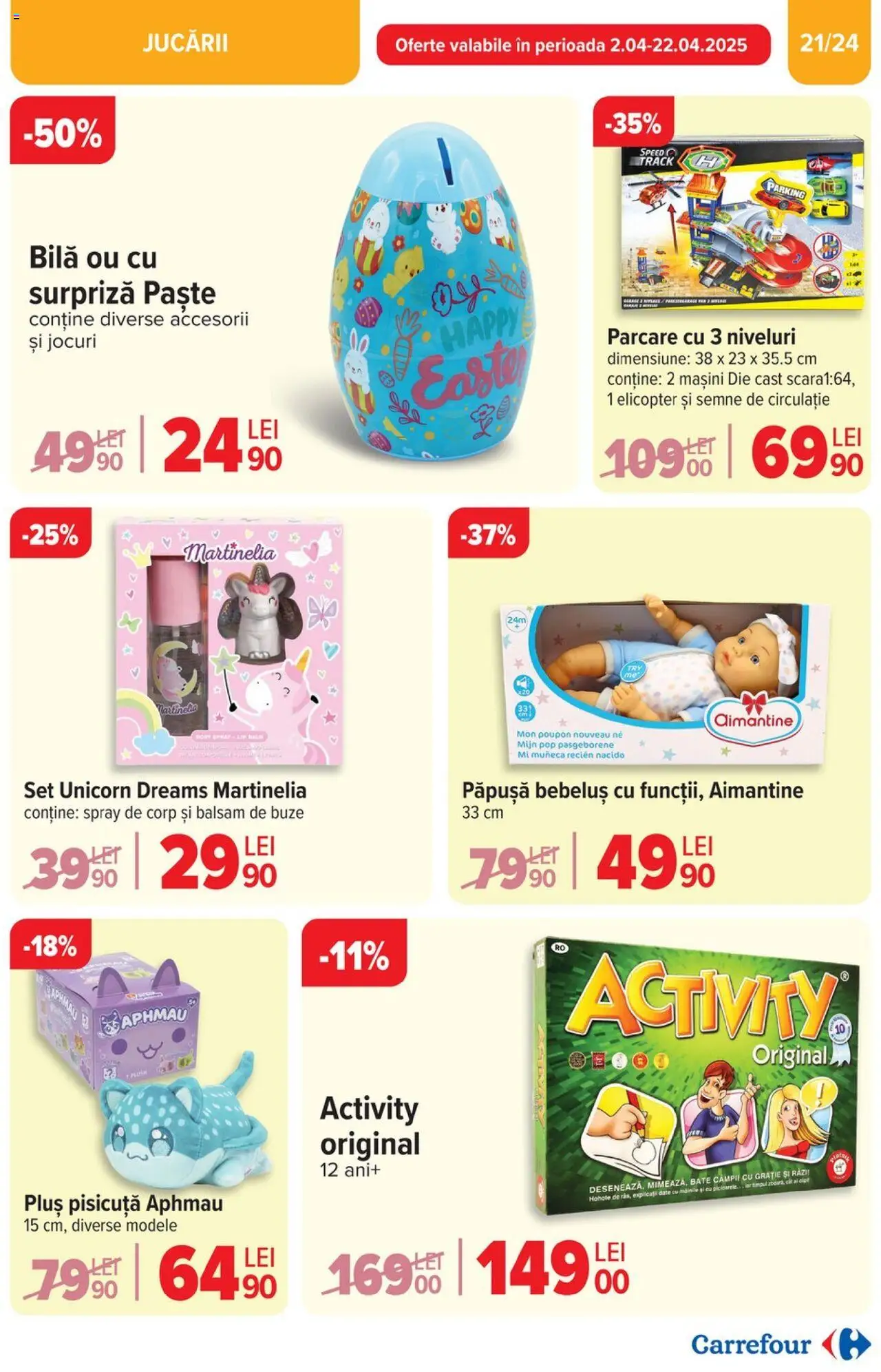 Catalog Carrefour 2 - 13 Aprilie 2025 | Pagina 21 | Produse: Body, Balsam, Paste