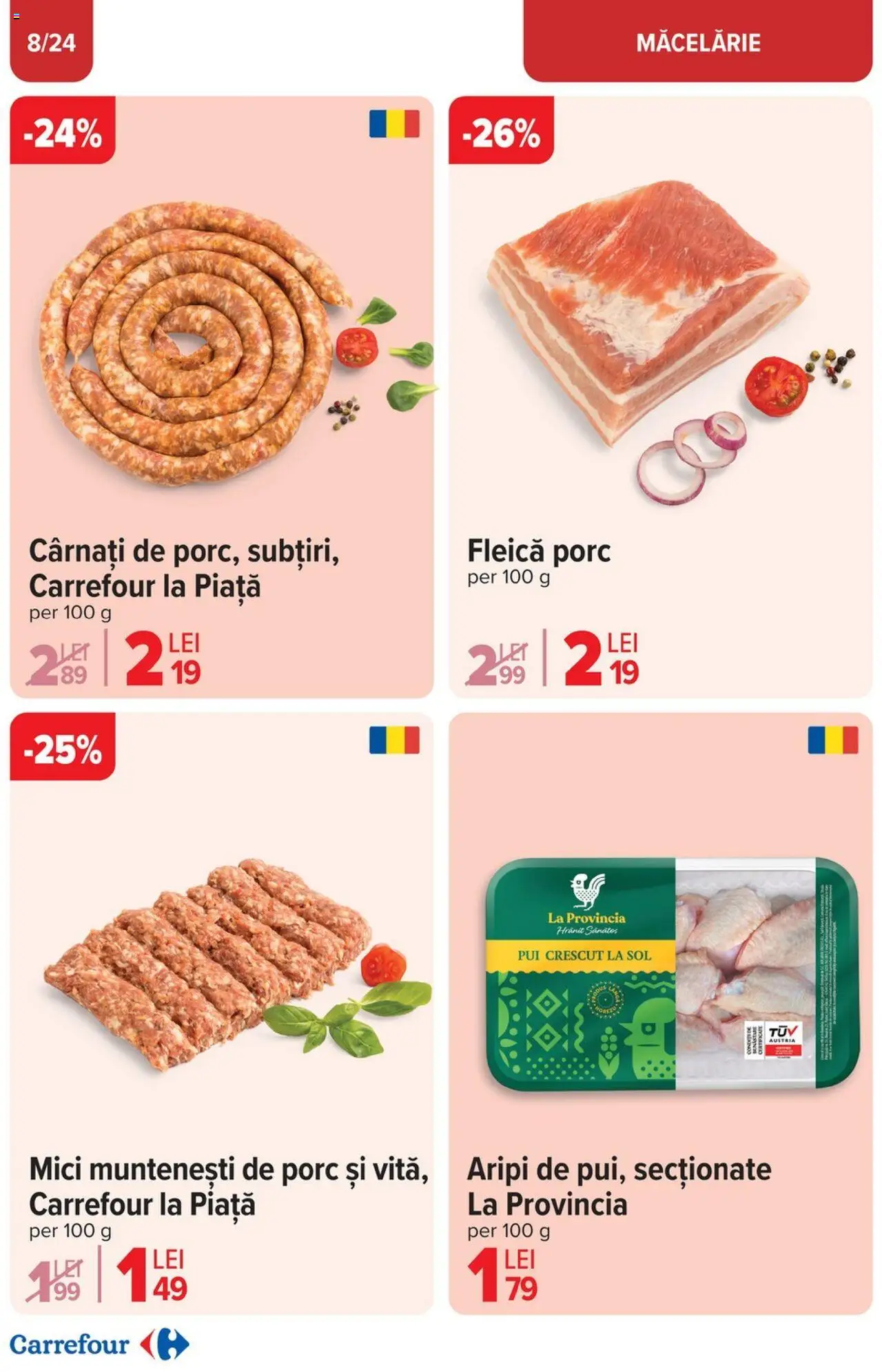 Catalog Carrefour 2 - 13 Aprilie 2025 | Pagina 8 | Produse: Hacıyatmaz Kedi Oyuncağı, Mici, Fleică, Cârnați