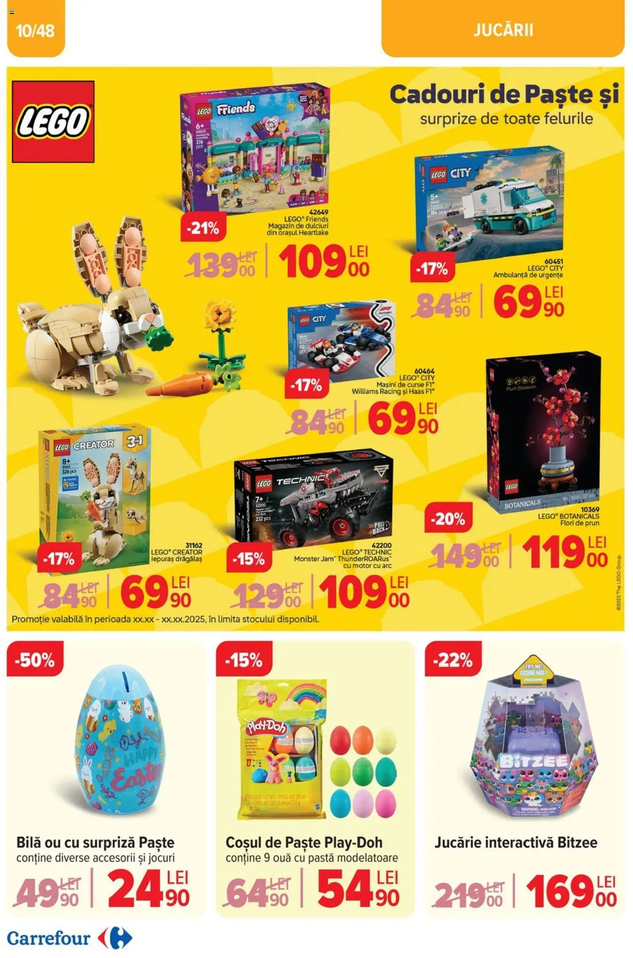Catalog Carrefour 2 - 22 Aprilie 2025 | Pagina 10 | Produse: Pastă modelatoare, Masă, Ouă, Paste