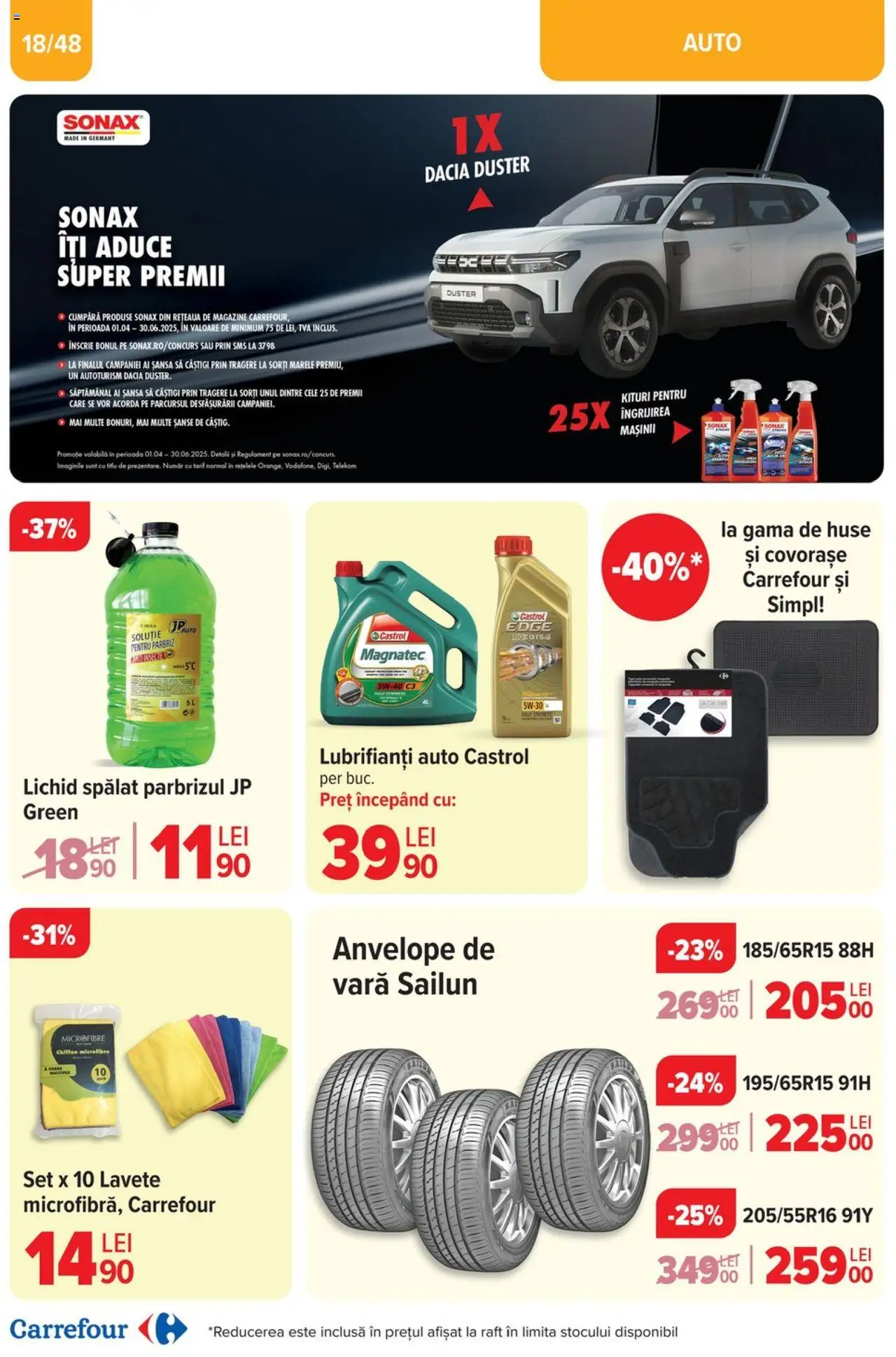 Catalog Carrefour 2 - 22 Aprilie 2025 | Pagina 18 | Produse: Raft, Lavete