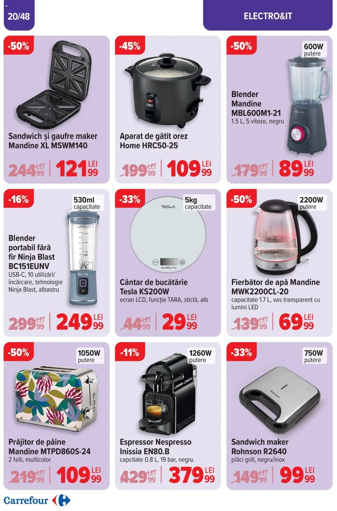 Catalog Carrefour 2 - 22 Aprilie 2025 | Pagina 20 | Produse: Blender, Bucătărie, Babak, Pâine