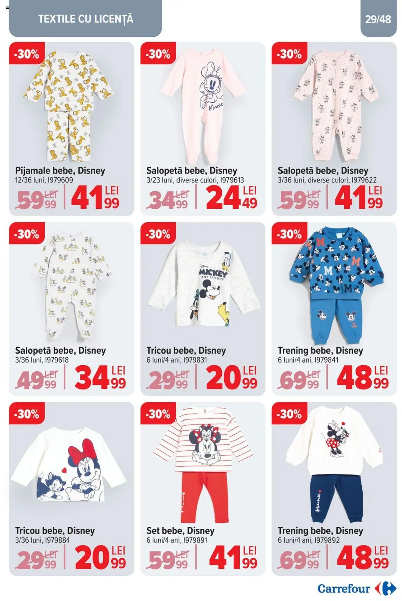 Catalog Carrefour 2 - 22 Aprilie 2025 | Pagina 29 | Produse: Trening, Tricou, Salopetă, Pijamale