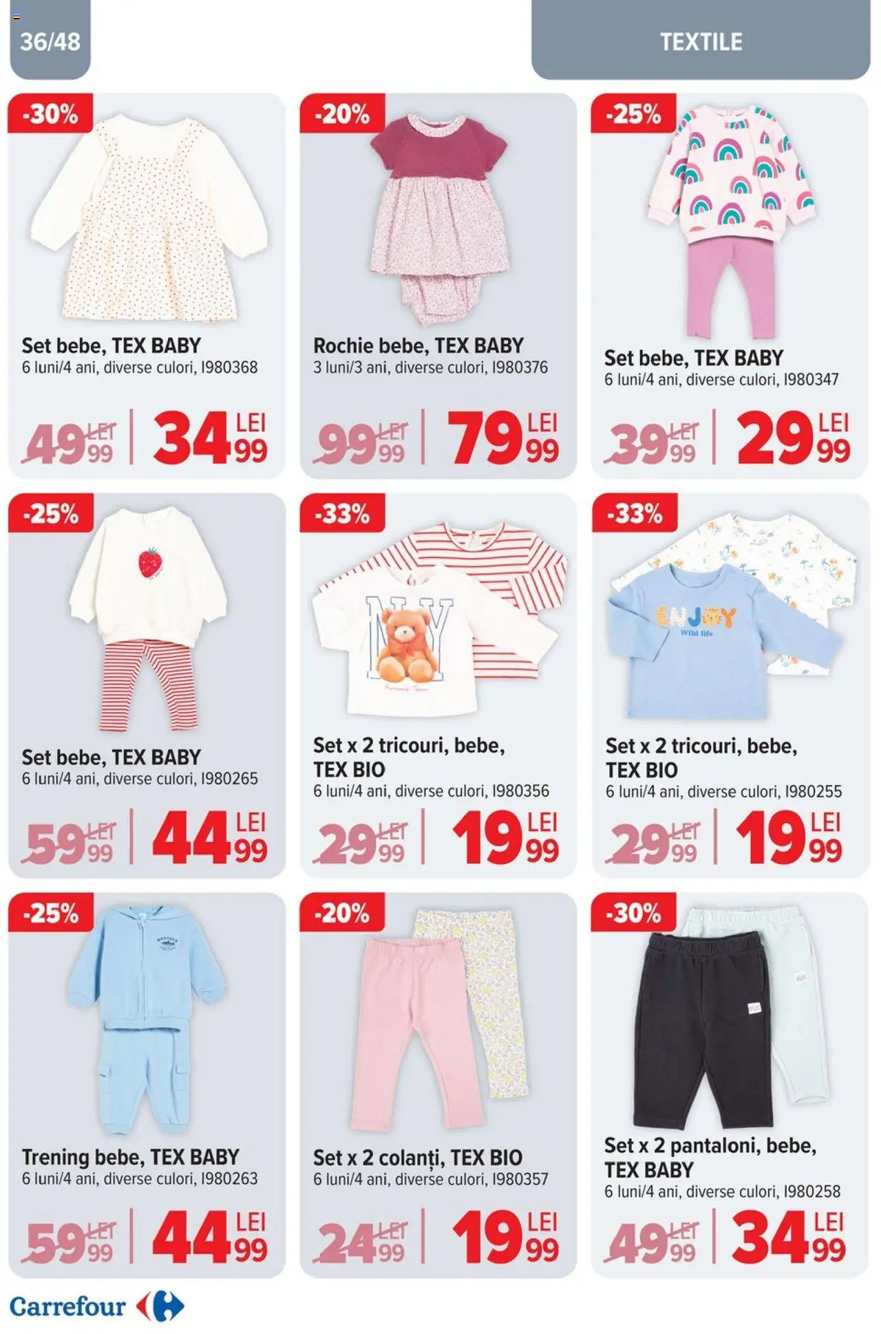 Catalog Carrefour 2 - 22 Aprilie 2025 | Pagina 36 | Produse: Şerit ödül, Rochie, Trening