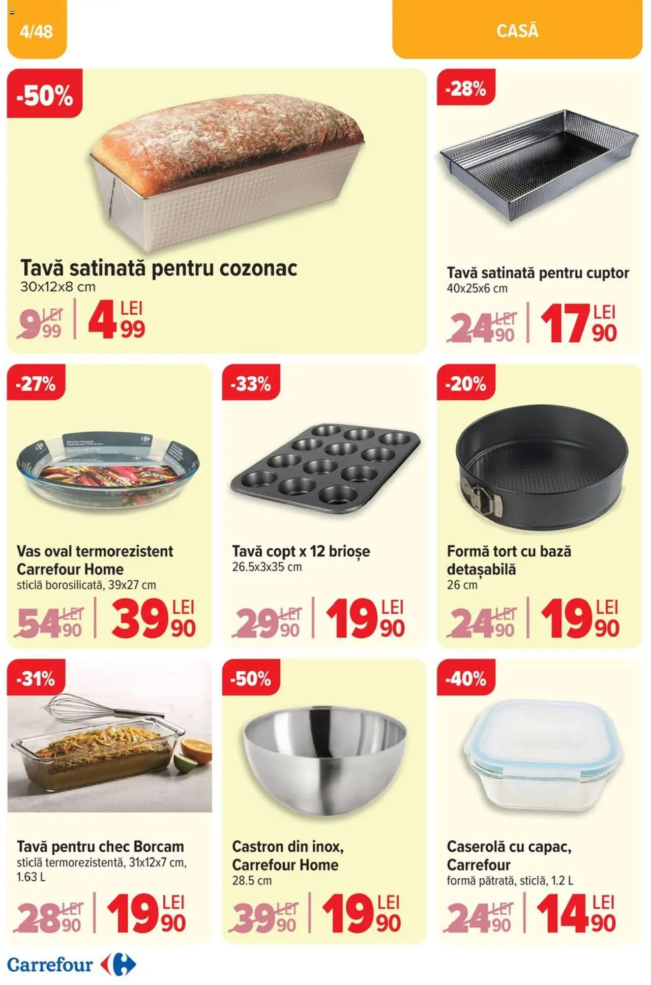 Catalog Carrefour 2 - 22 Aprilie 2025 | Pagina 4 | Produse: Cuptor, Tort