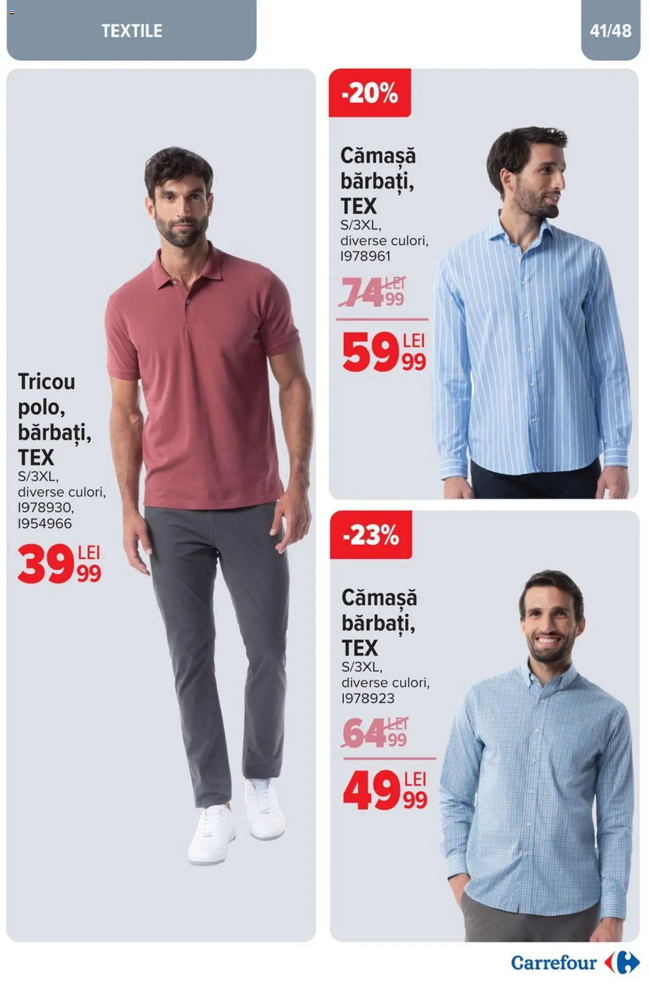 Catalog Carrefour 2 - 22 Aprilie 2025 | Pagina 41 | Produse: Tricou