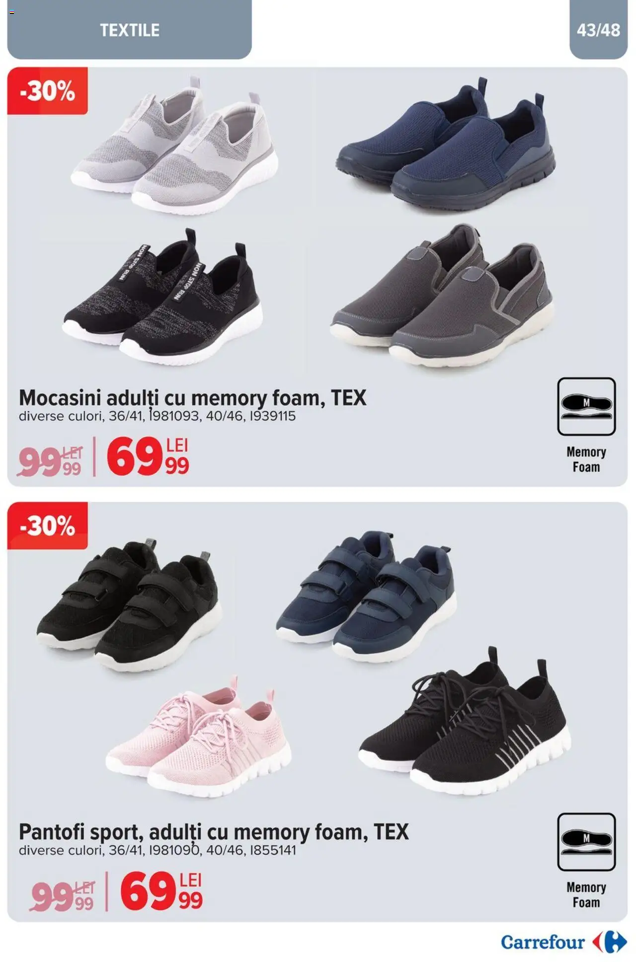 Catalog Carrefour 2 - 22 Aprilie 2025 | Pagina 43 | Produse: Pantofi, Mocasini