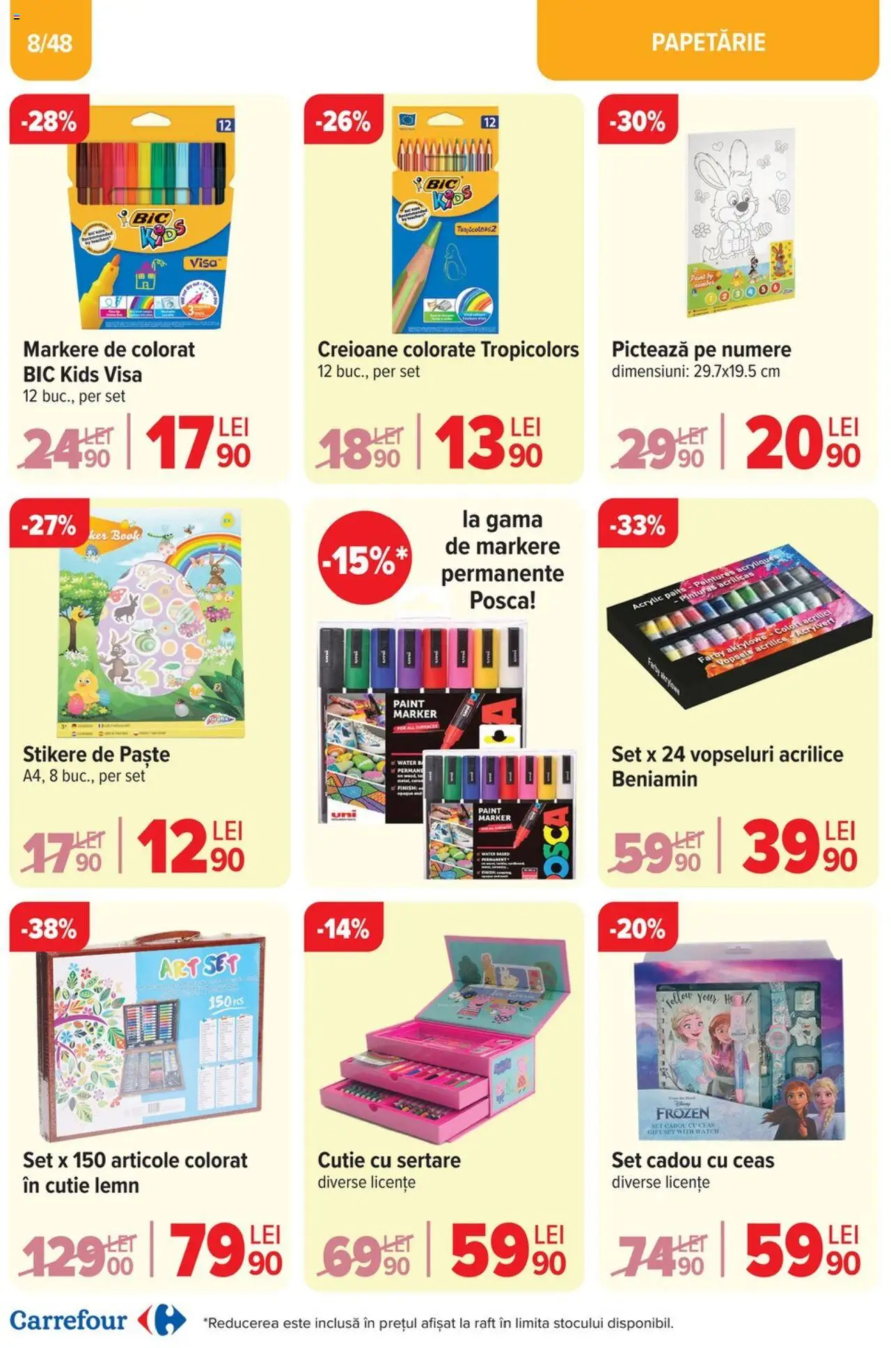 Catalog Carrefour 2 - 22 Aprilie 2025 | Pagina 8 | Produse: Ceas, Raft, Cutie, Paste