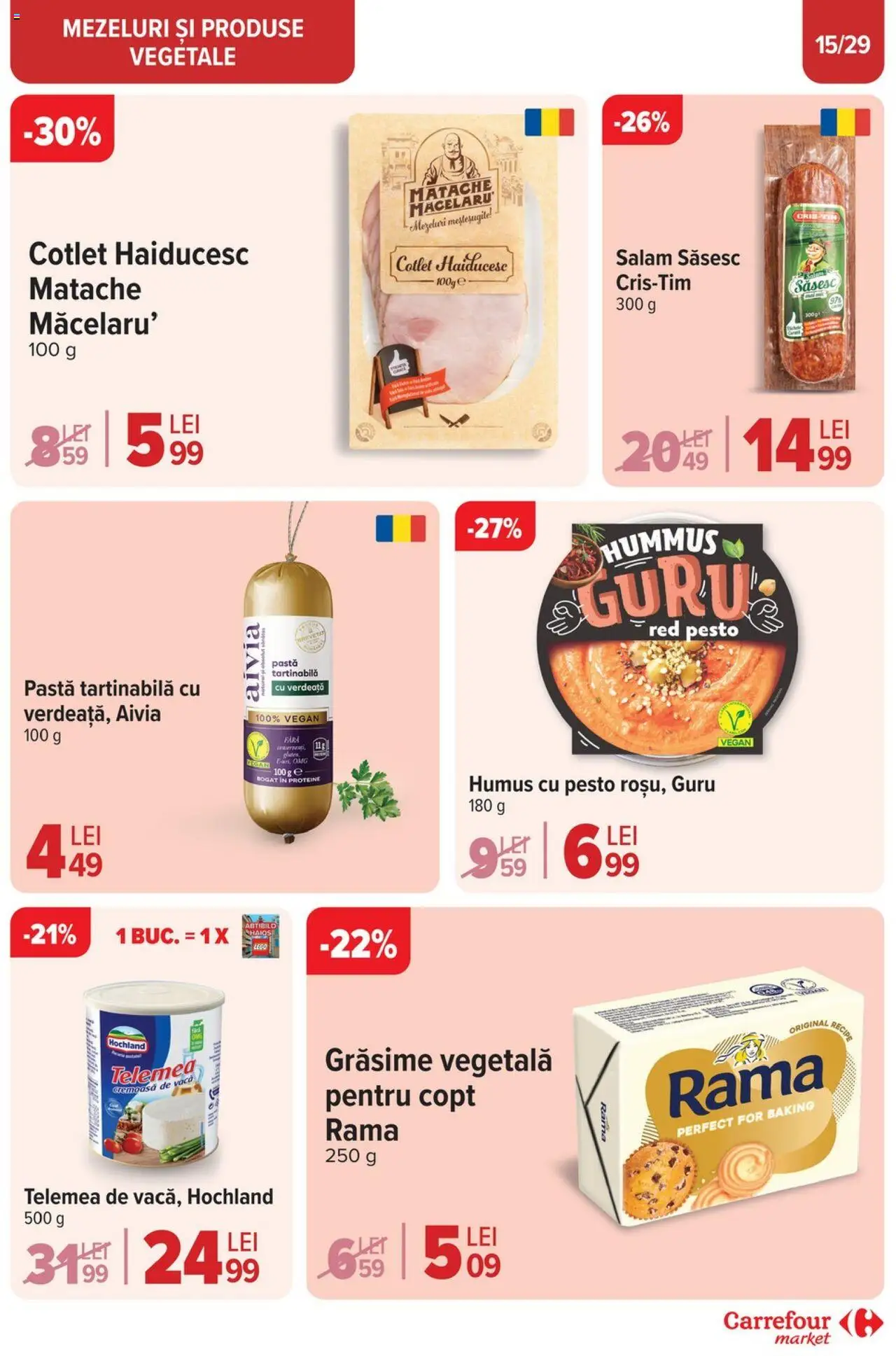 Catalog Carrefour 2 - 13 Aprilie 2025 | Pagina 15 | Produse: Masaüstü kılıfı, Lait de coco, Salam, Humus