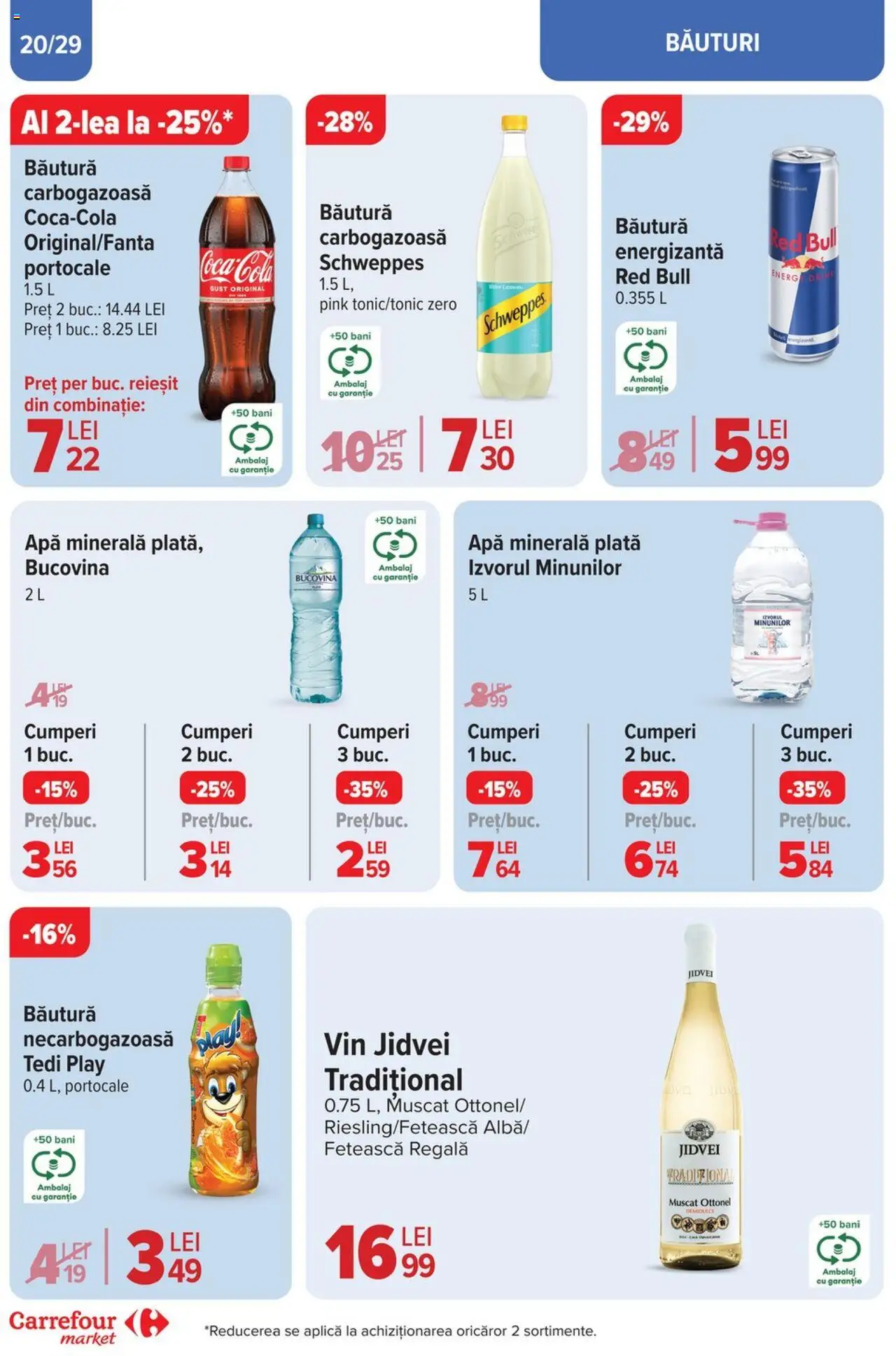 Catalog Carrefour 2 - 13 Aprilie 2025 | Pagina 20 | Produse: Yazı tahtası kalemi, Vin, Portocale, Apă