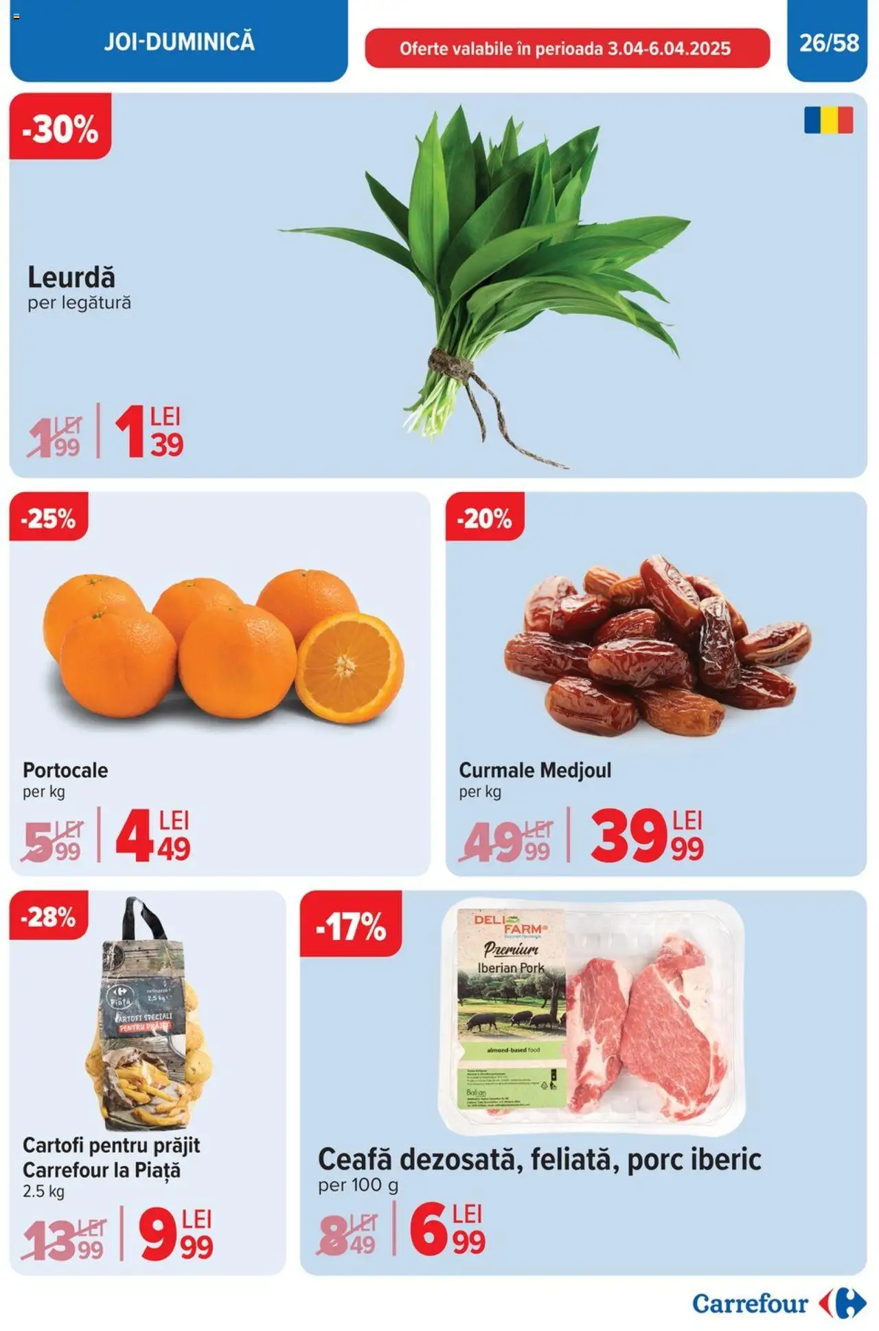 Catalog Carrefour 2 - 13 Aprilie 2025 | Pagina 26 | Produse: Portocale, Cartofi
