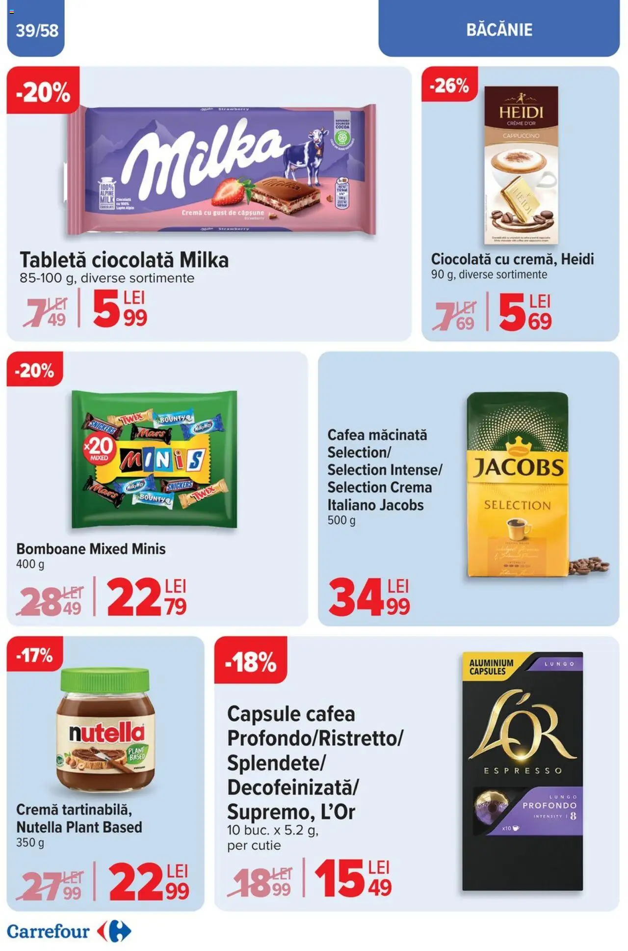 Catalog Carrefour 2 - 13 Aprilie 2025 | Pagina 39 | Produse: Cutie, Köpek çiti, Lapte, Cafea