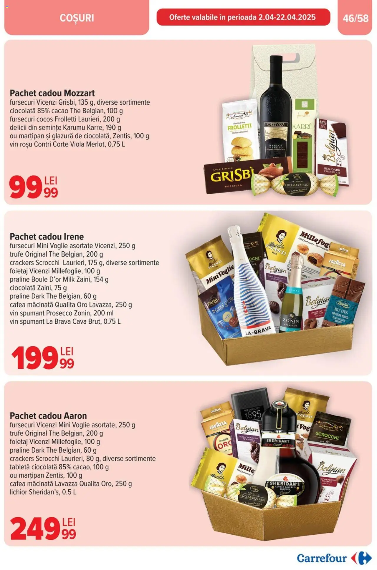 Catalog Carrefour 2 - 13 Aprilie 2025 | Pagina 46 | Produse: Tabletă, Lichior, Cafea, Cacao