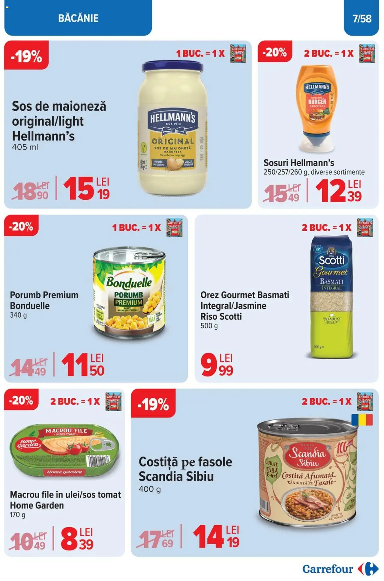 Catalog Carrefour 2 - 13 Aprilie 2025 | Pagina 7 | Produse: Orez, Burger, Porumb, Sos