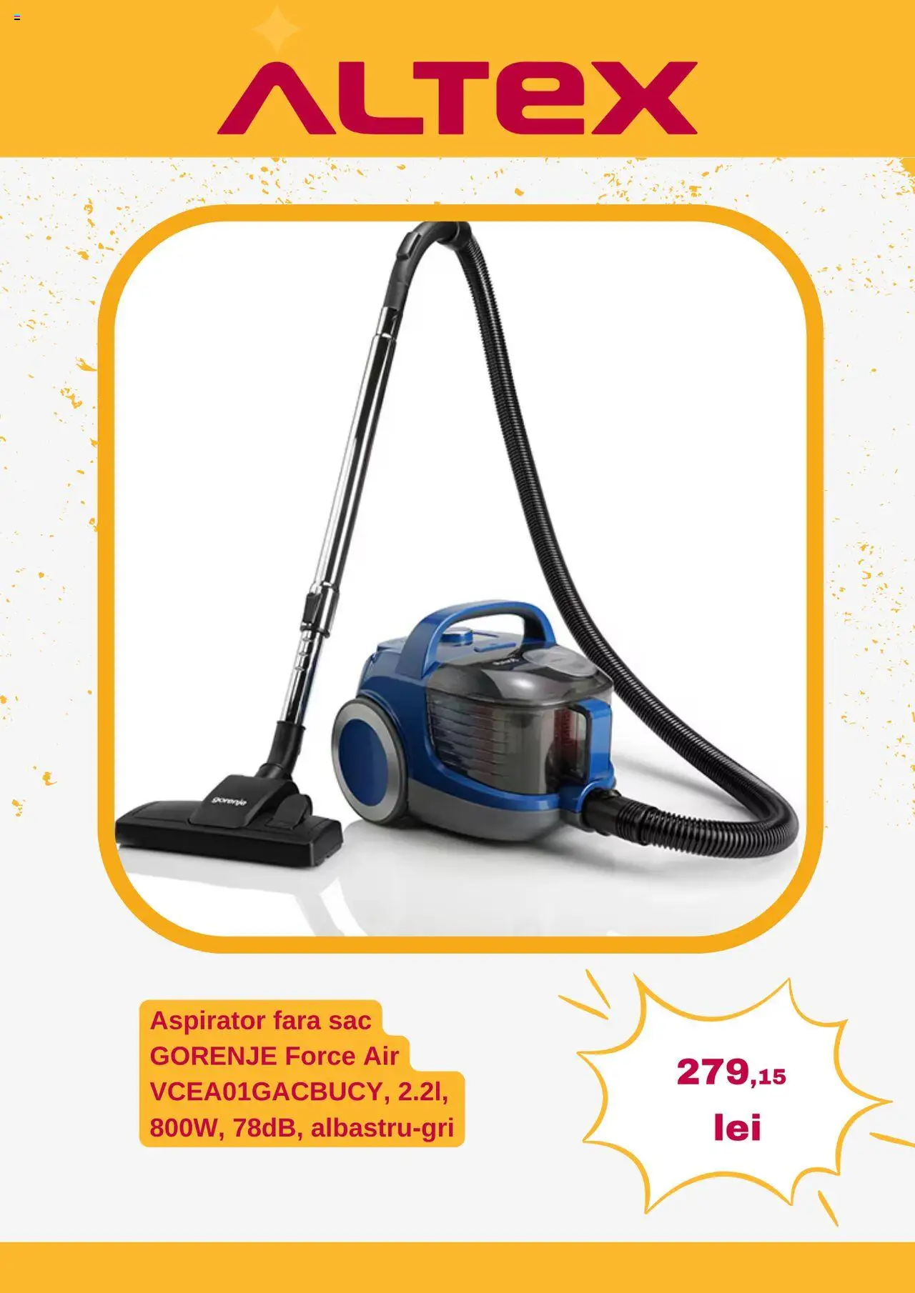 Catalog Altex 3 - 9 Aprilie 2025 | Pagina 7 | Produse: Aspirator