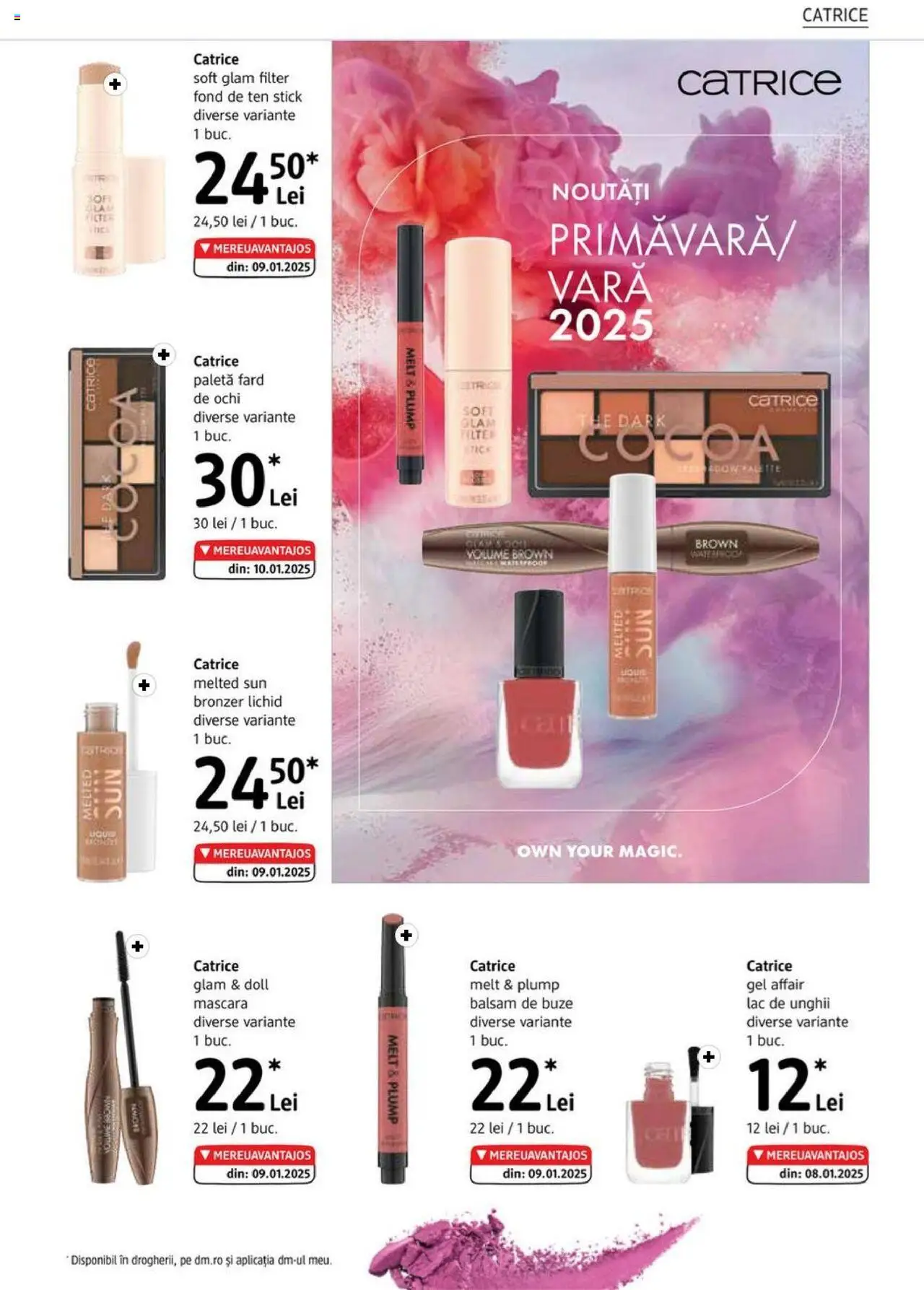 Catalog DM Drogerie Markt 3 - 29 Aprilie 2025 | Pagina 11 | Produse: Paletă fard, Bronzer, Mascara, Balsam