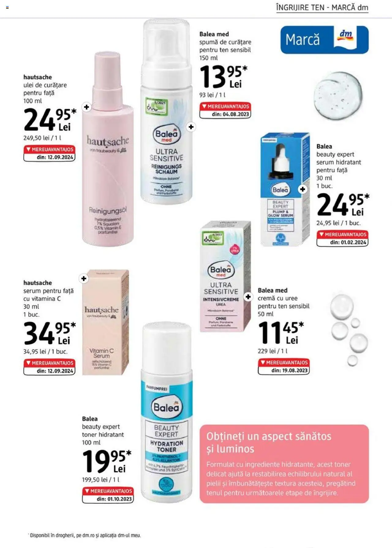 Catalog DM Drogerie Markt 3 - 29 Aprilie 2025 | Pagina 15 | Produse: Serum, Toner, Cremă, Ulei