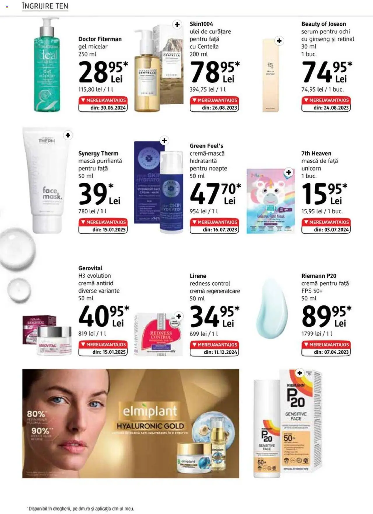 Catalog DM Drogerie Markt 3 - 29 Aprilie 2025 | Pagina 16 | Produse: Serum, Cremă, Ulei, Cremă pentru față