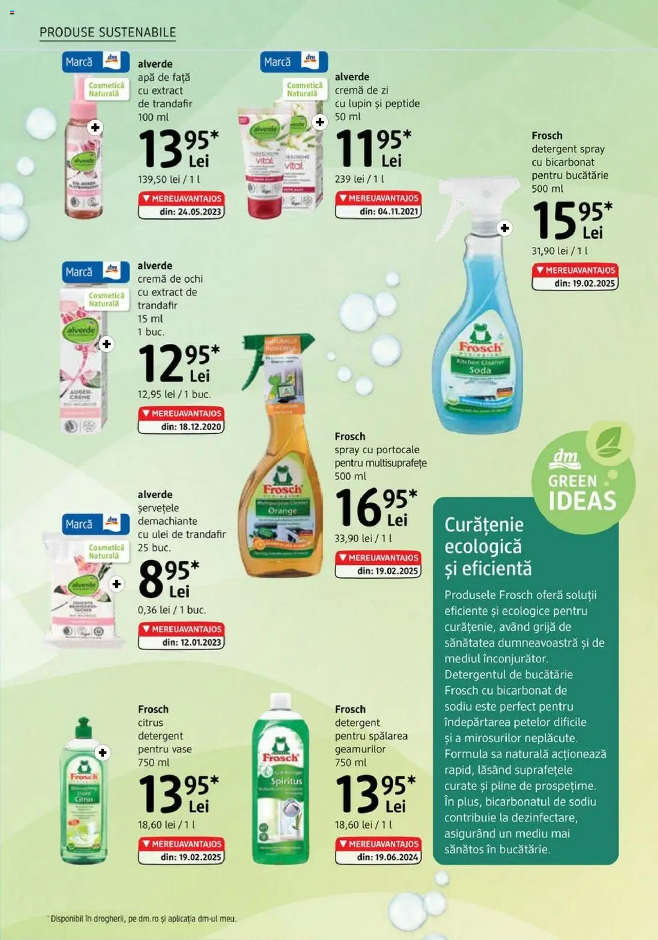 Catalog DM Drogerie Markt 3 - 29 Aprilie 2025 | Pagina 30 | Produse: Cremă de zi, Ulei, Detergent, Îndepărtarea petelor