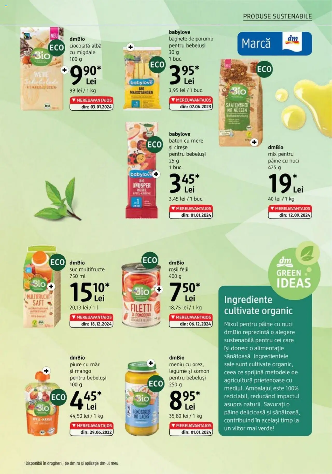 Catalog DM Drogerie Markt 3 - 29 Aprilie 2025 | Pagina 31 | Produse: Pâine, Ciocolată, Cireșe, Mango