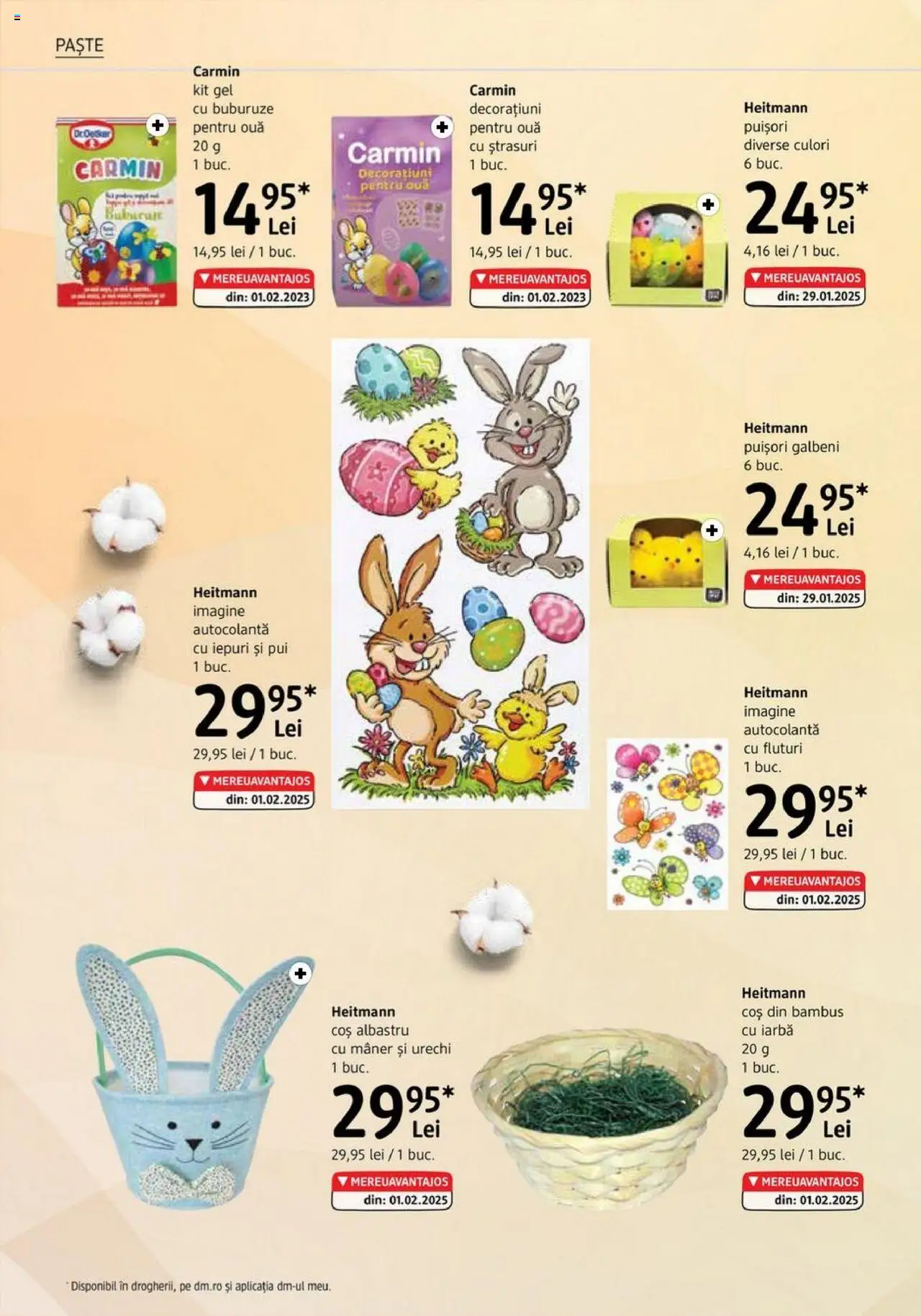 Catalog DM Drogerie Markt 3 - 29 Aprilie 2025 | Pagina 6 | Produse: Coș, Mâner, Hacıyatmaz Kedi Oyuncağı, Paste