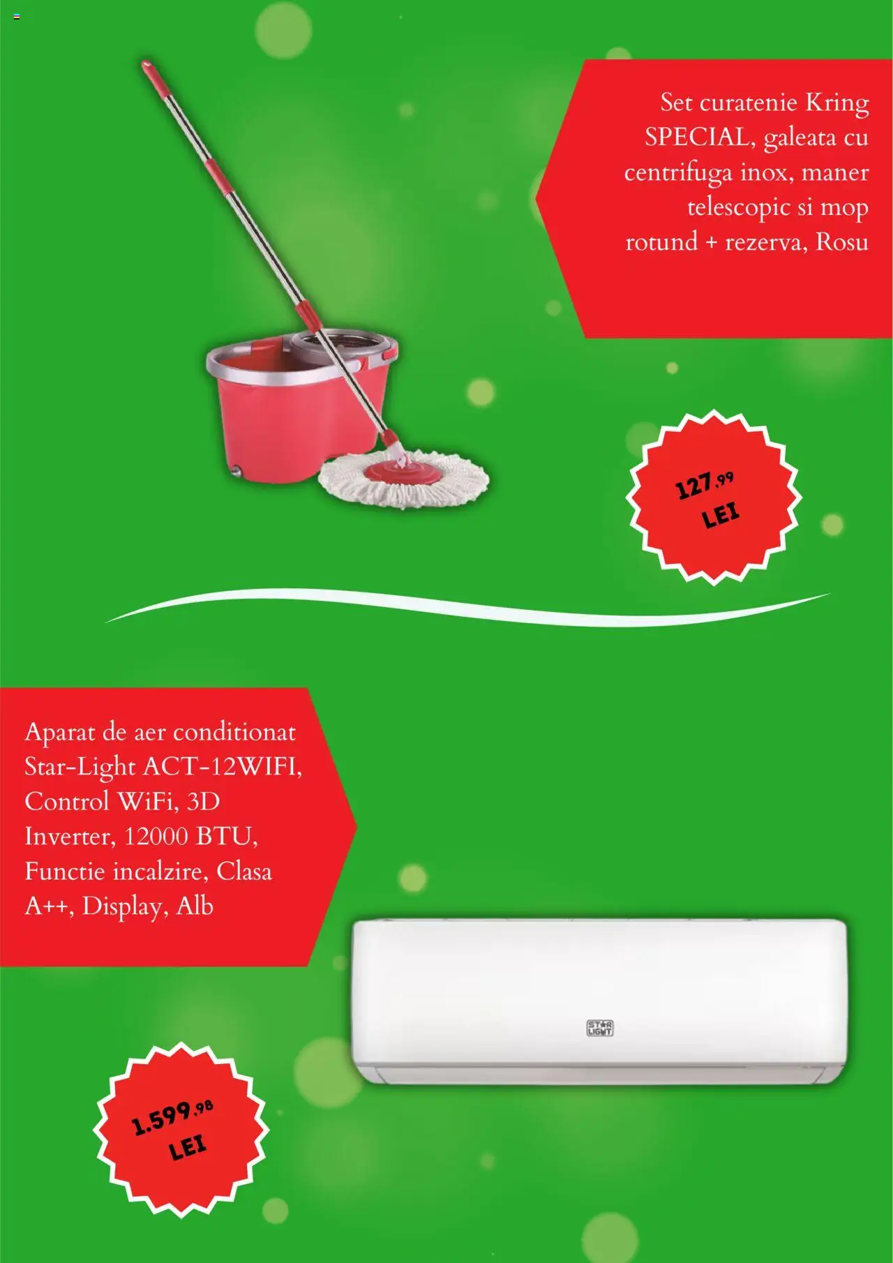 Catalog eMag 1 - 28 Aprilie 2025 | Pagina 6 | Produse: Aer Condiționat, Mop, Mâner
