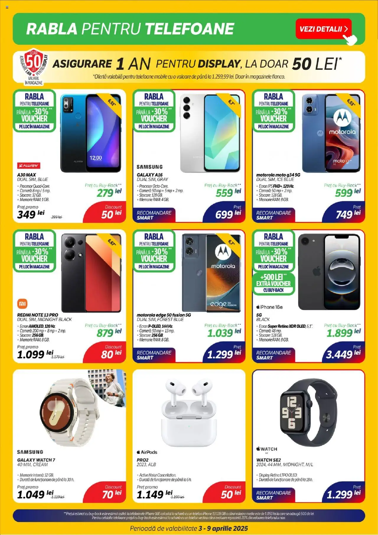 Catalog Flanco 3 - 9 Aprilie 2025 | Pagina 2 | Produse: Telefon, Memorie, Cameră