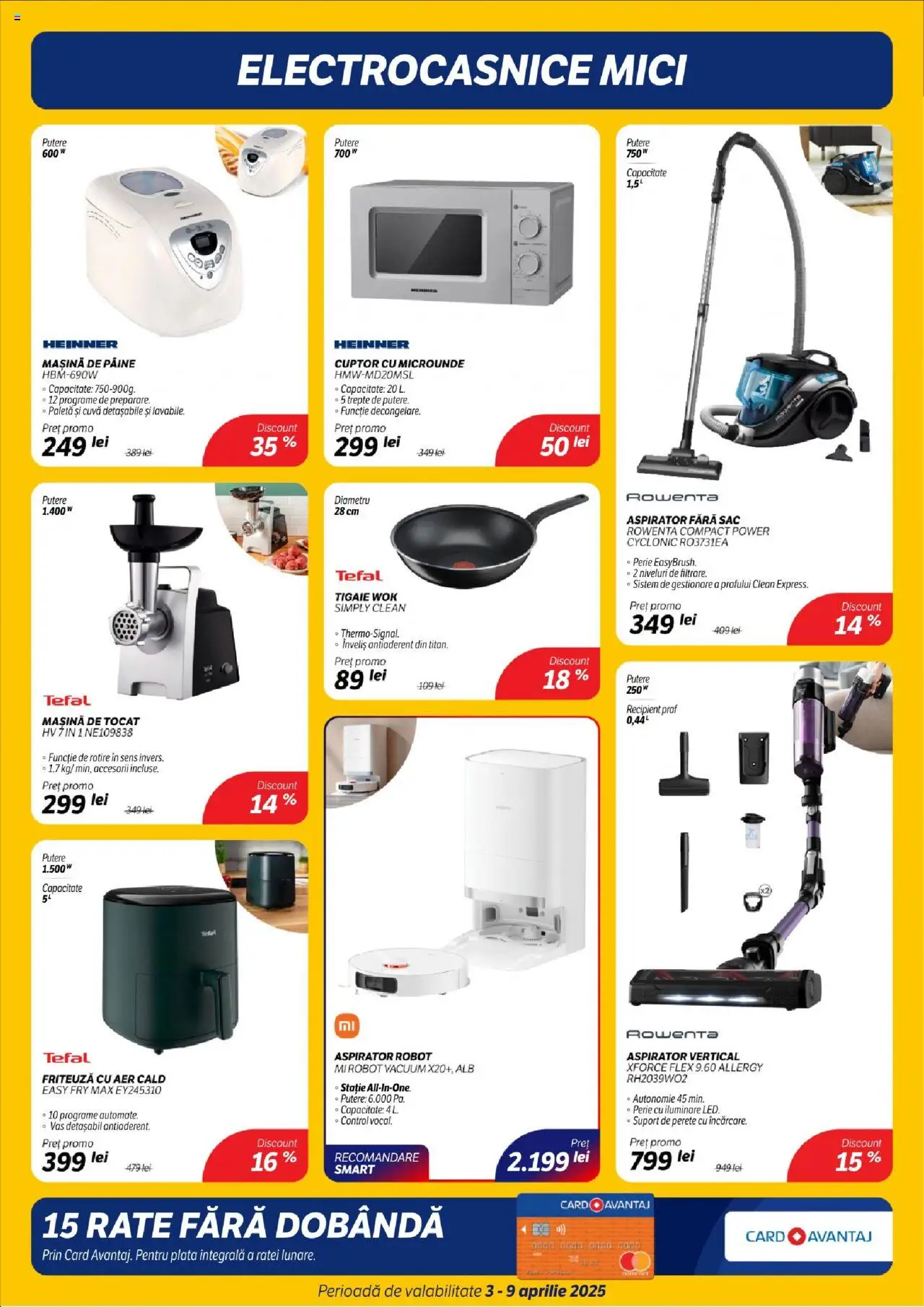 Catalog Flanco 3 - 9 Aprilie 2025 | Pagina 7 | Produse: Cuptor Cu Microunde, Tigaie, Robot, Pâine