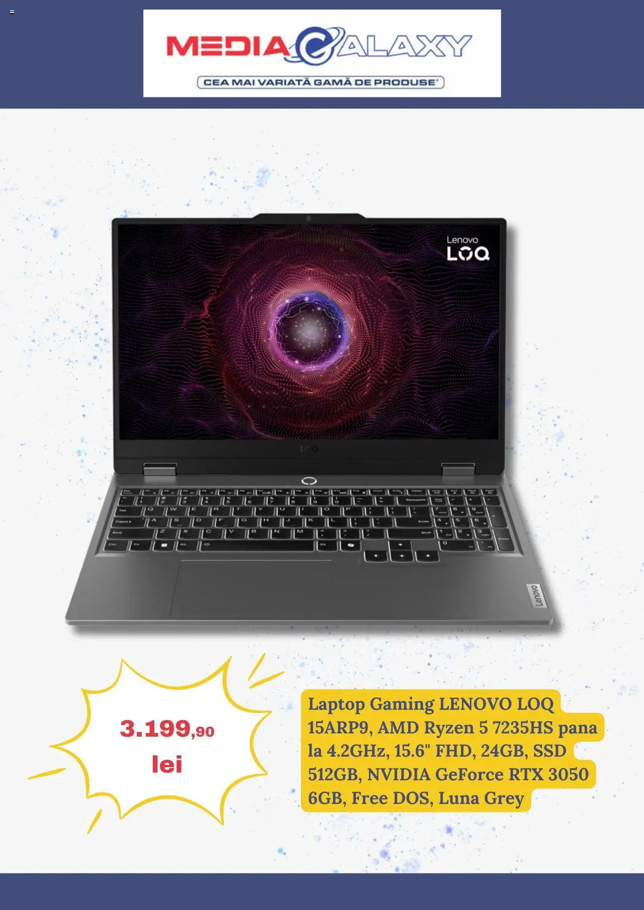 Catalog Media Galaxy 3 - 9 Aprilie 2025 | Pagina 3 | Produse: Laptop