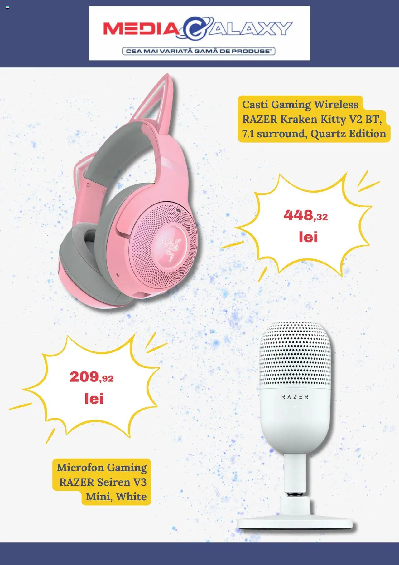 Catalog Media Galaxy 3 - 9 Aprilie 2025 | Pagina 4 | Produse: Căști, Microfon
