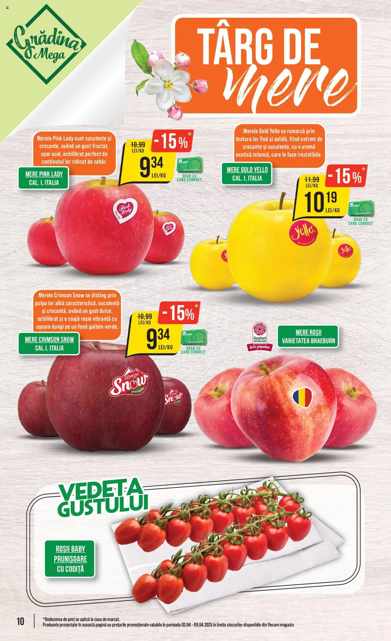 Catalog Mega Image 3 - 9 Aprilie 2025 | Pagina 10 | Produse: Mere, Roșii