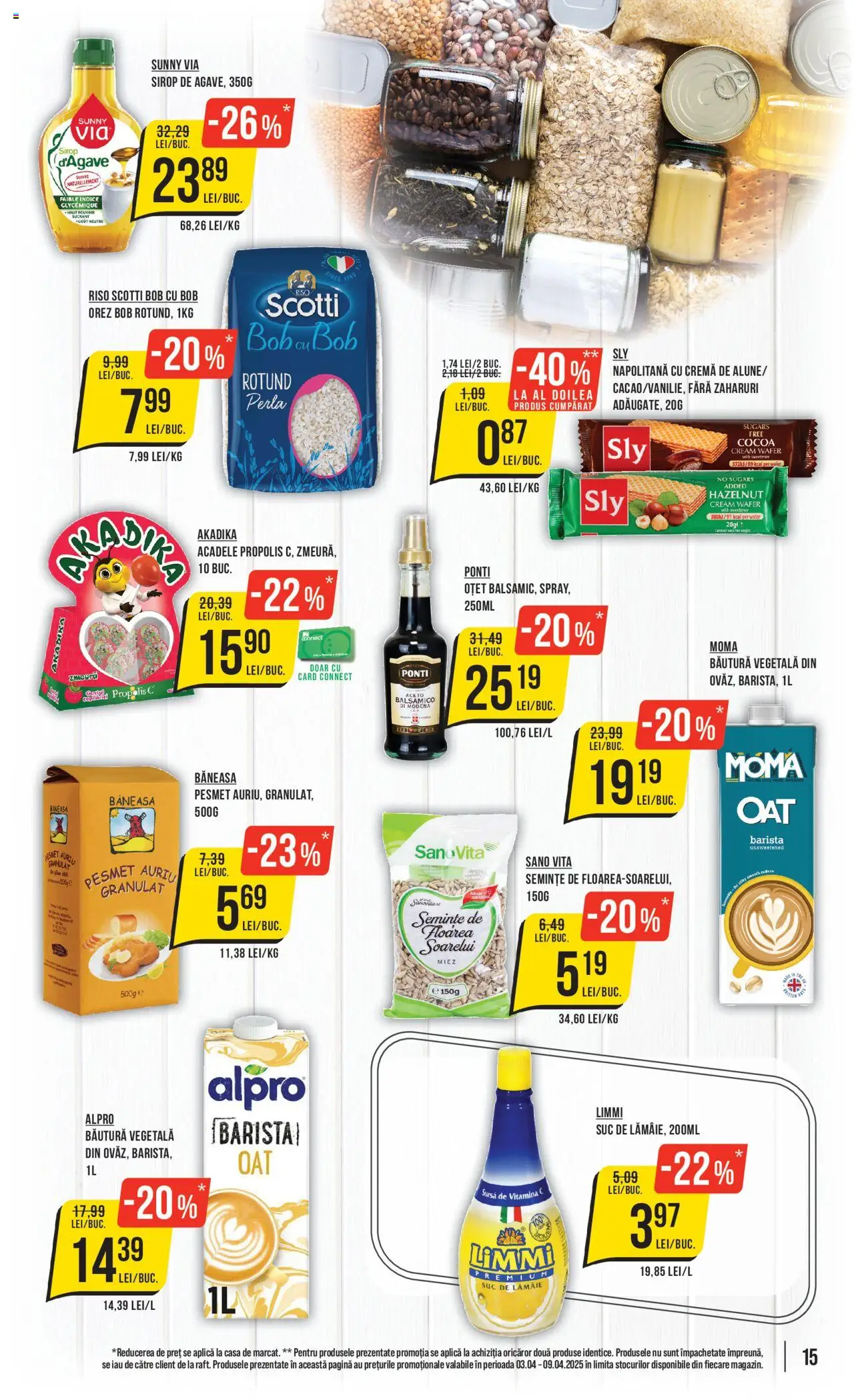 Catalog Mega Image 3 - 9 Aprilie 2025 | Pagina 15 | Produse: Semințe, Orez, Sirop, Acadele