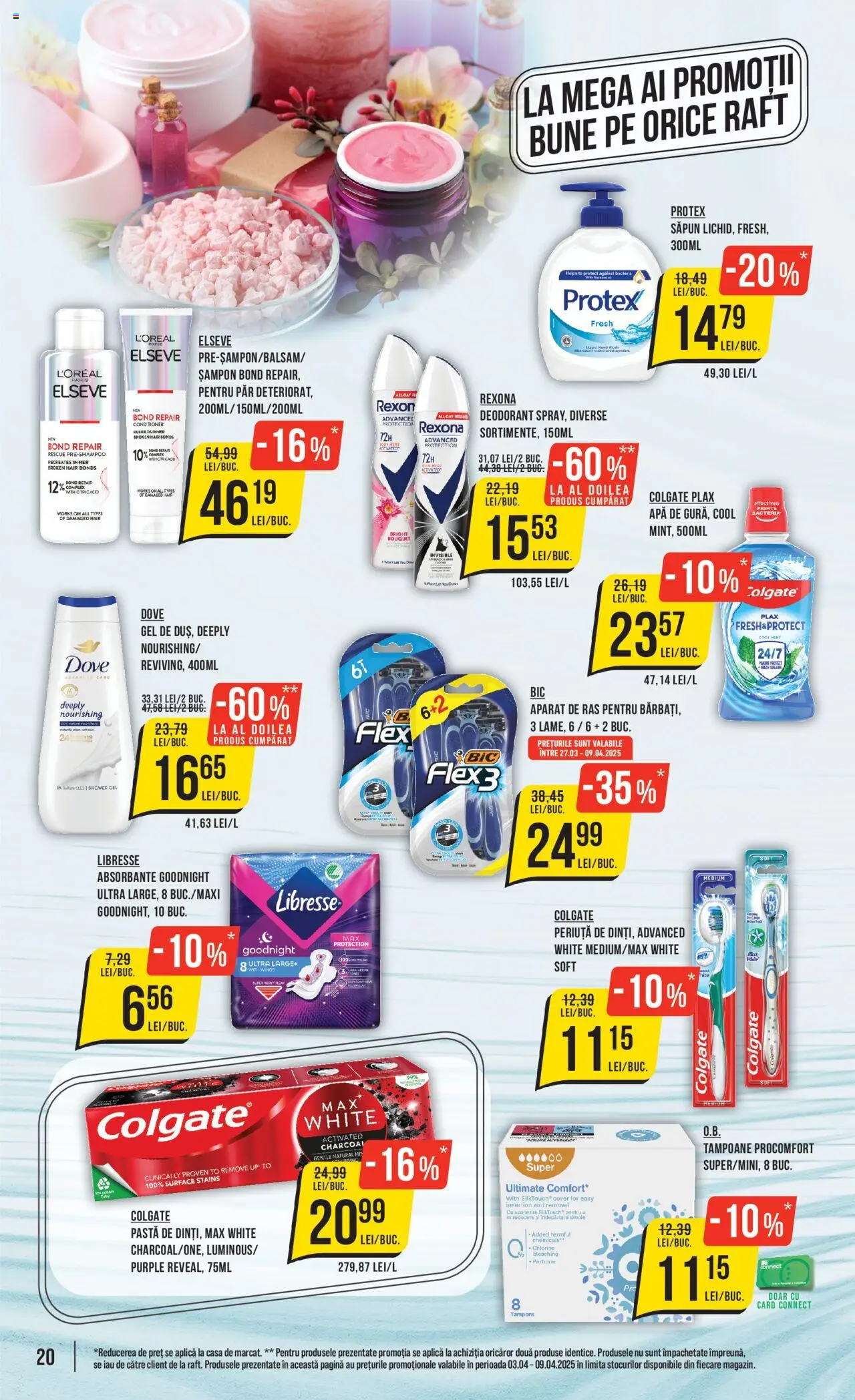 Catalog Mega Image 3 - 9 Aprilie 2025 | Pagina 20 | Produse: Aparat De Ras, Raft, Deodorant, Apă