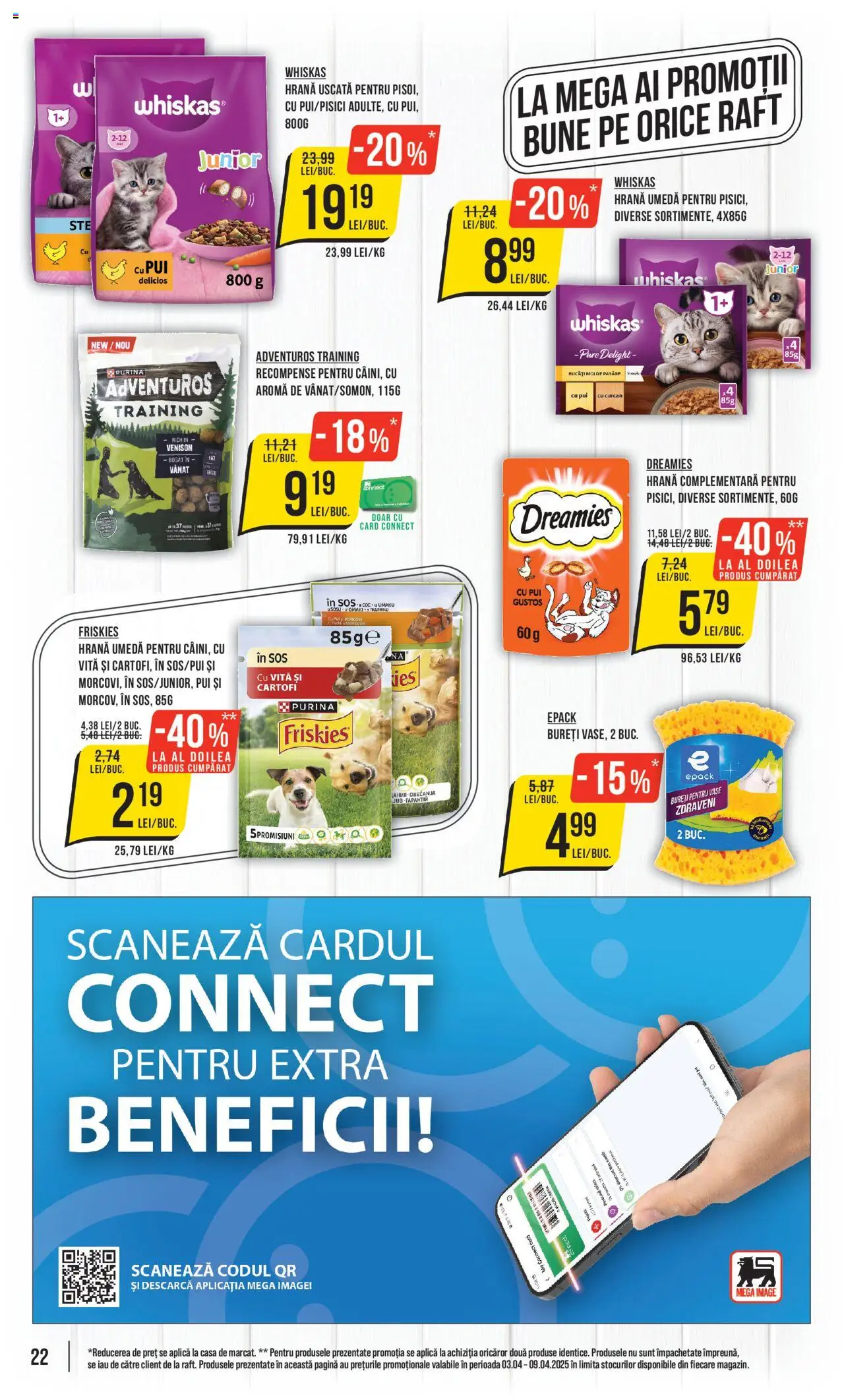 Catalog Mega Image 3 - 9 Aprilie 2025 | Pagina 22 | Produse: Raft, Morcovi, Cartofi, Sos
