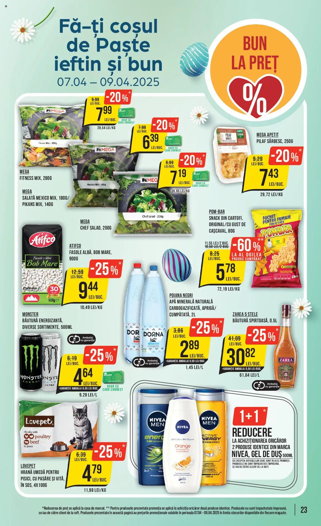 Catalog Mega Image 3 - 9 Aprilie 2025 | Pagina 23 | Produse: Duș, Salată, Apă, Sare