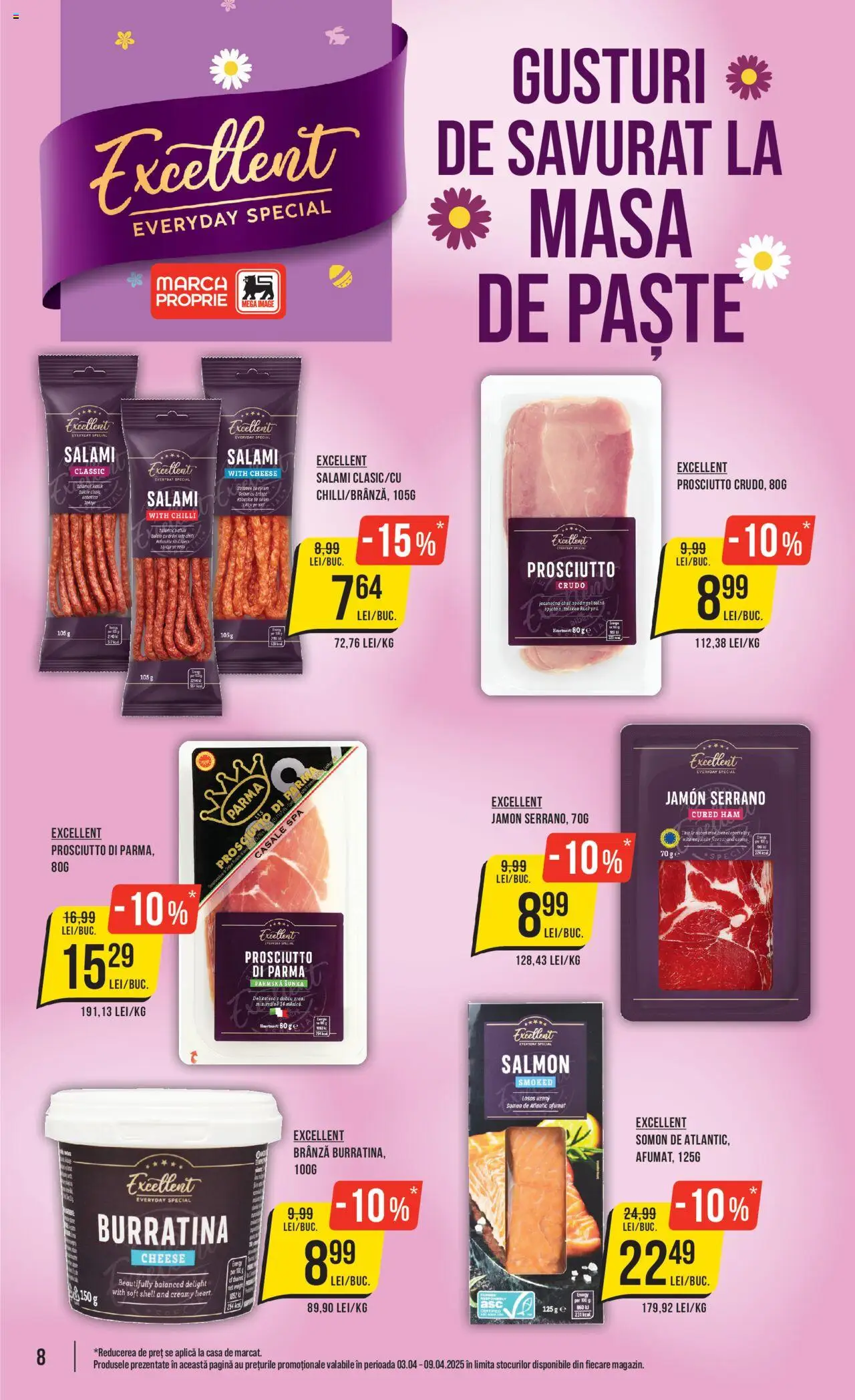Catalog Mega Image 3 - 9 Aprilie 2025 | Pagina 8 | Produse: Chilli, Masă, Brânză, Paste