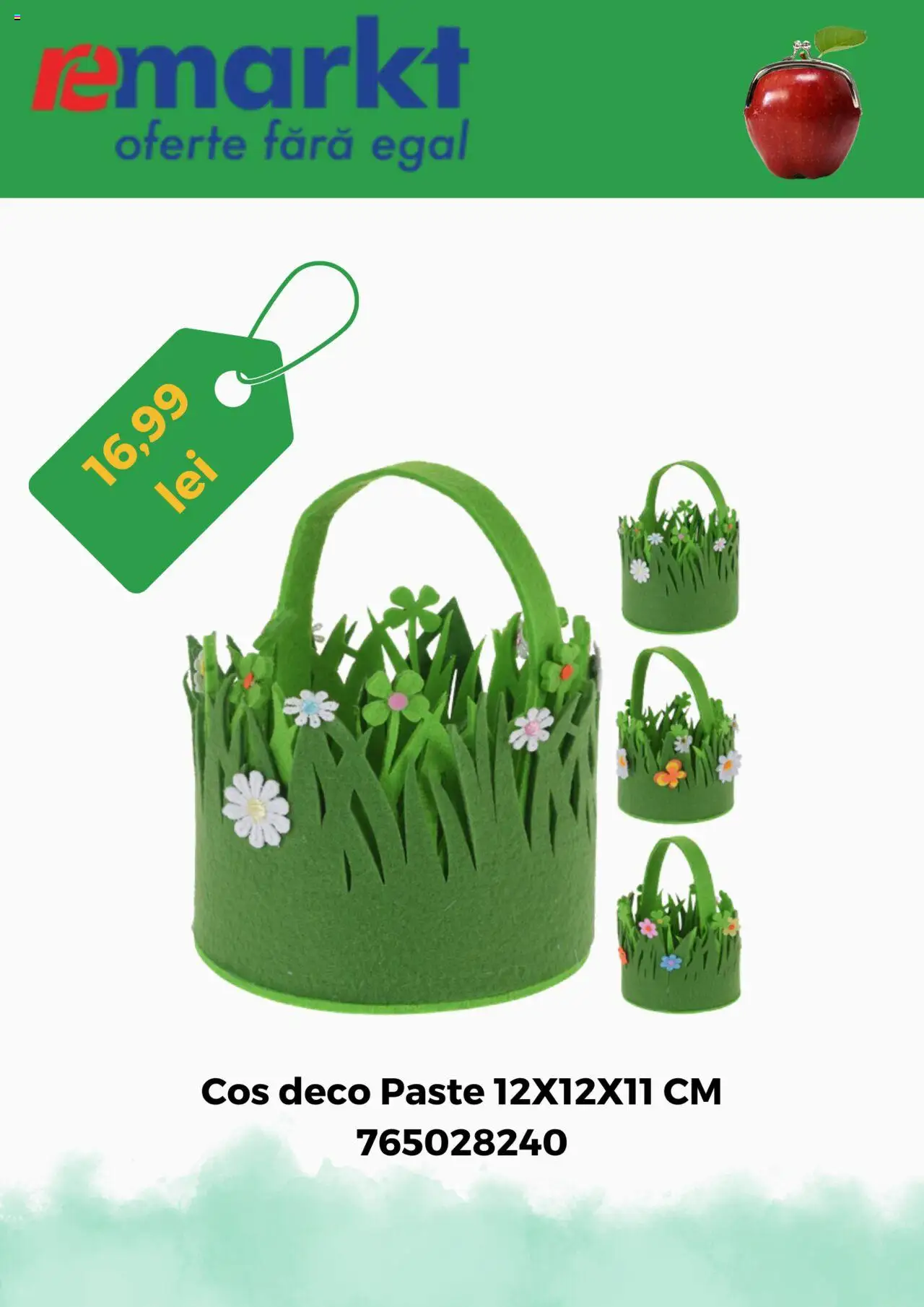 Catalog Remarkt 1 - 30 Aprilie 2025 | Pagina 13 | Produse: Coș, Paste