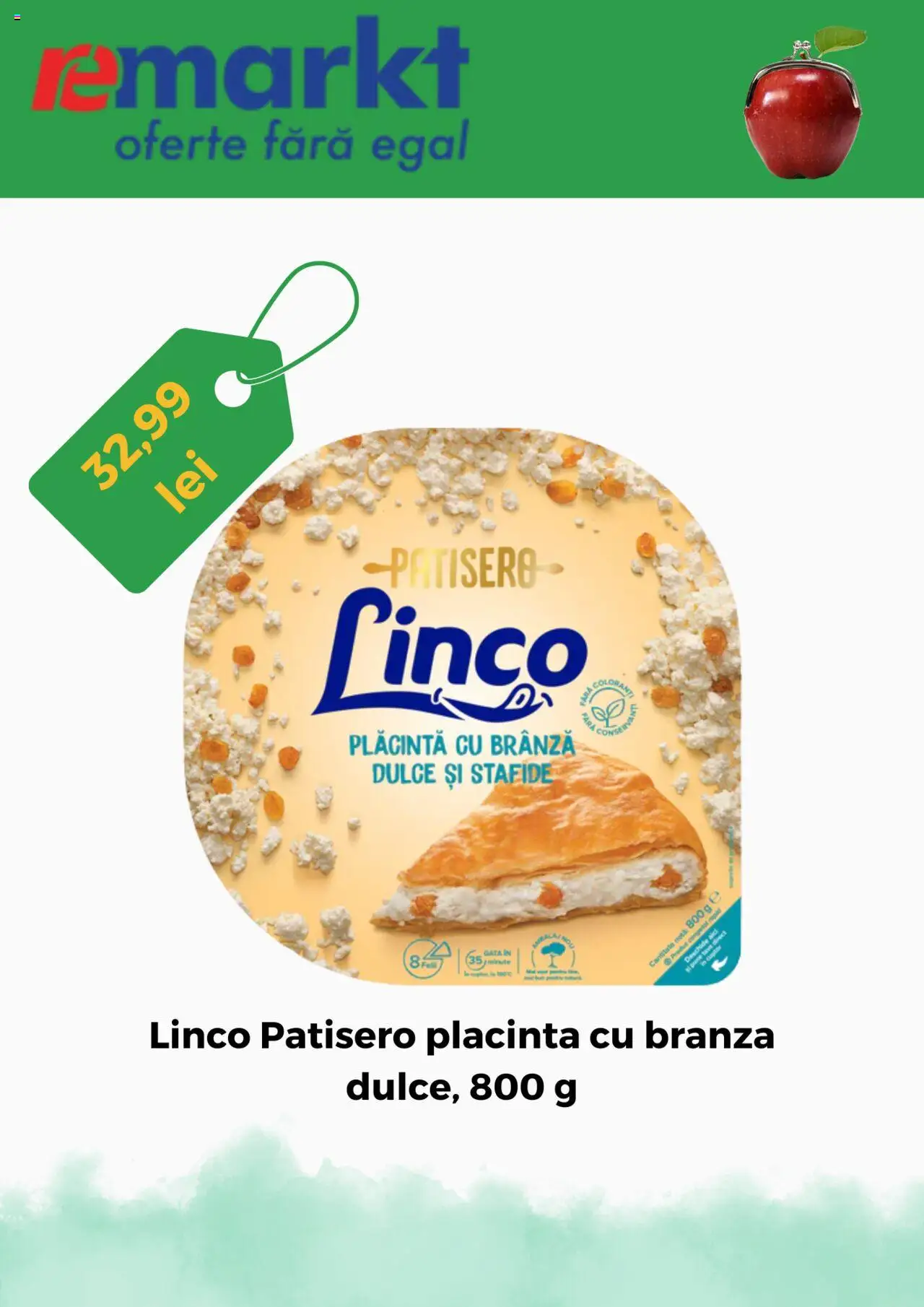 Catalog Remarkt 1 - 30 Aprilie 2025 | Pagina 8 | Produse: Cuptor, Plăcintă, Brânză, Stafide