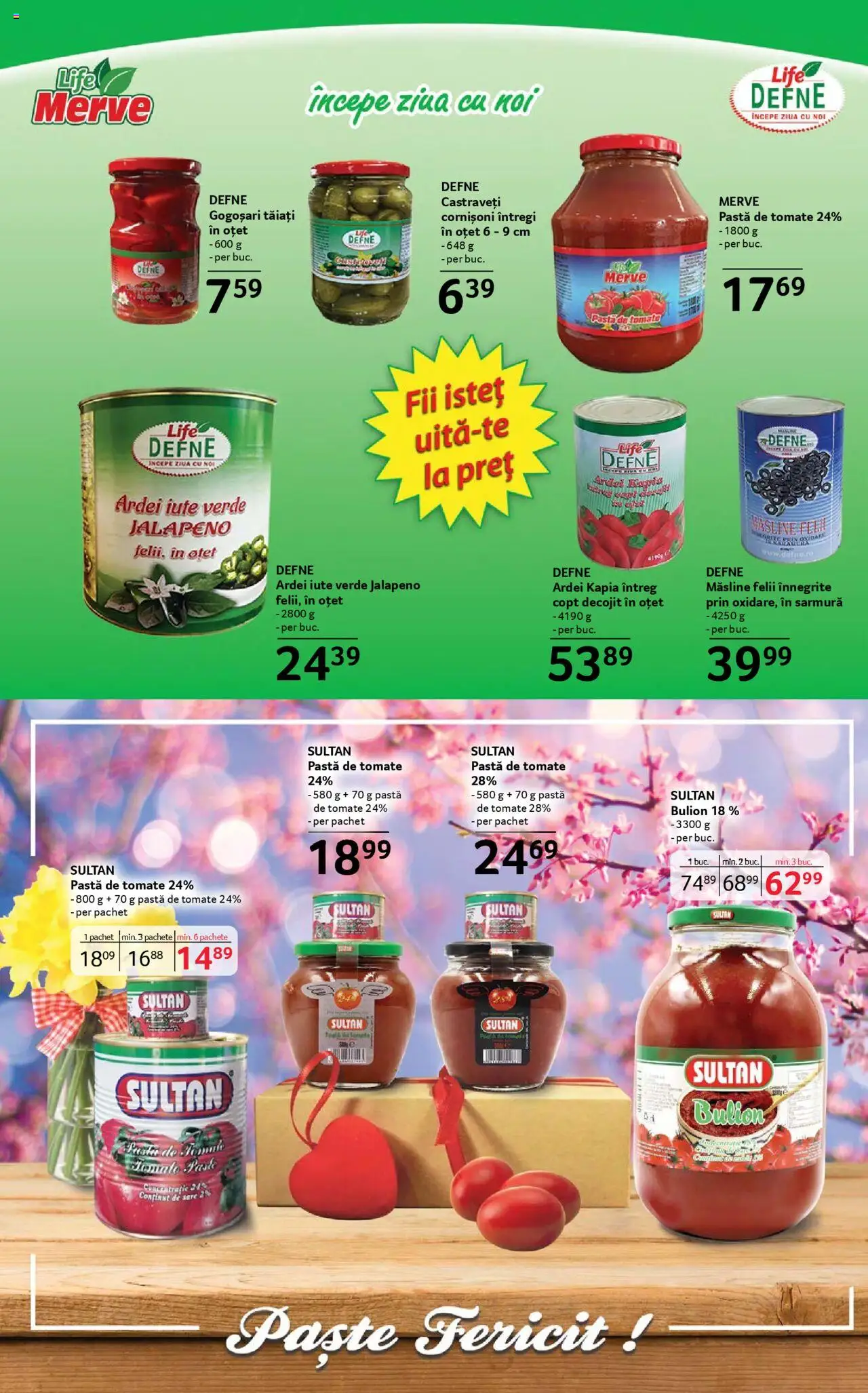Catalog Selgros 4 - 17 Aprilie 2025 | Pagina 19 | Produse: Ardei iute, Paste, Castraveți, Sare