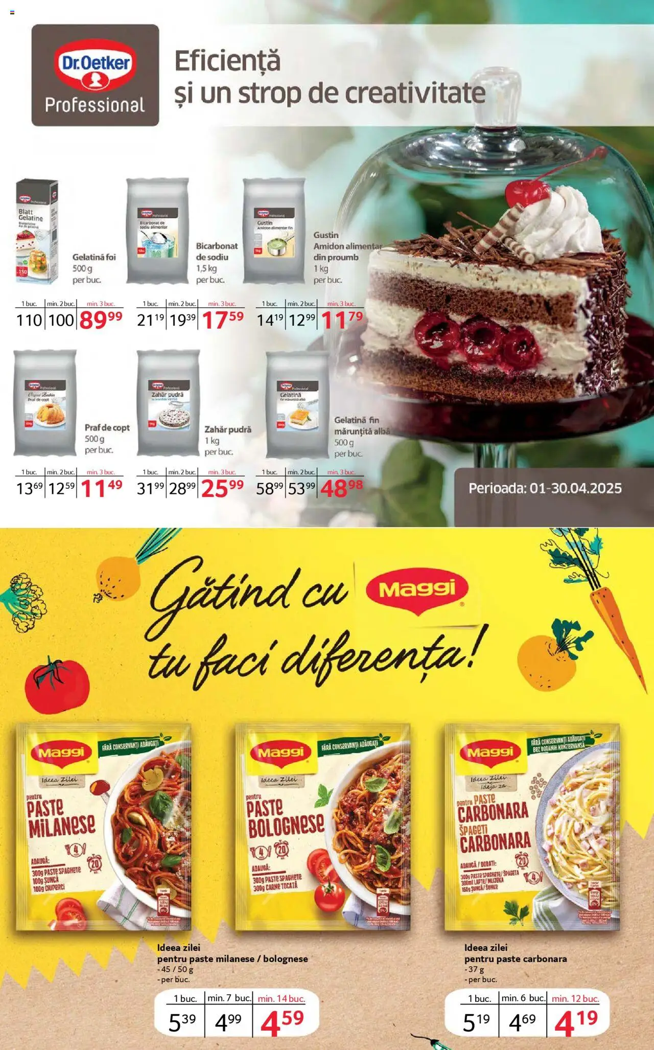 Catalog Selgros 4 - 17 Aprilie 2025 | Pagina 22 | Produse: Ciuperci, Pudră, Șuncă, Paste