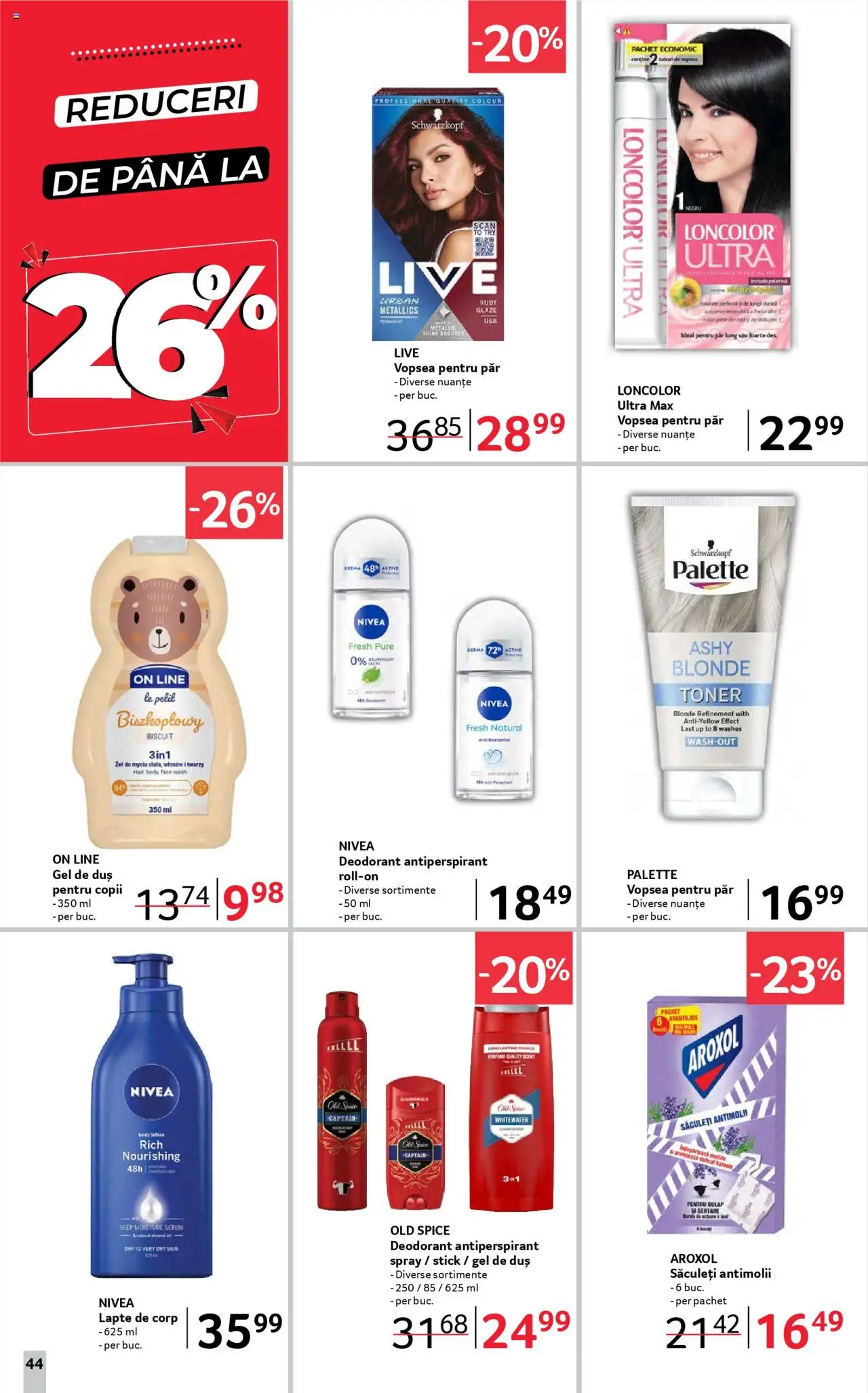 Catalog Selgros 4 - 17 Aprilie 2025 | Pagina 44 | Produse: Kısırlaştırılmış Kedi Maması, Toner, Vopsea, Body