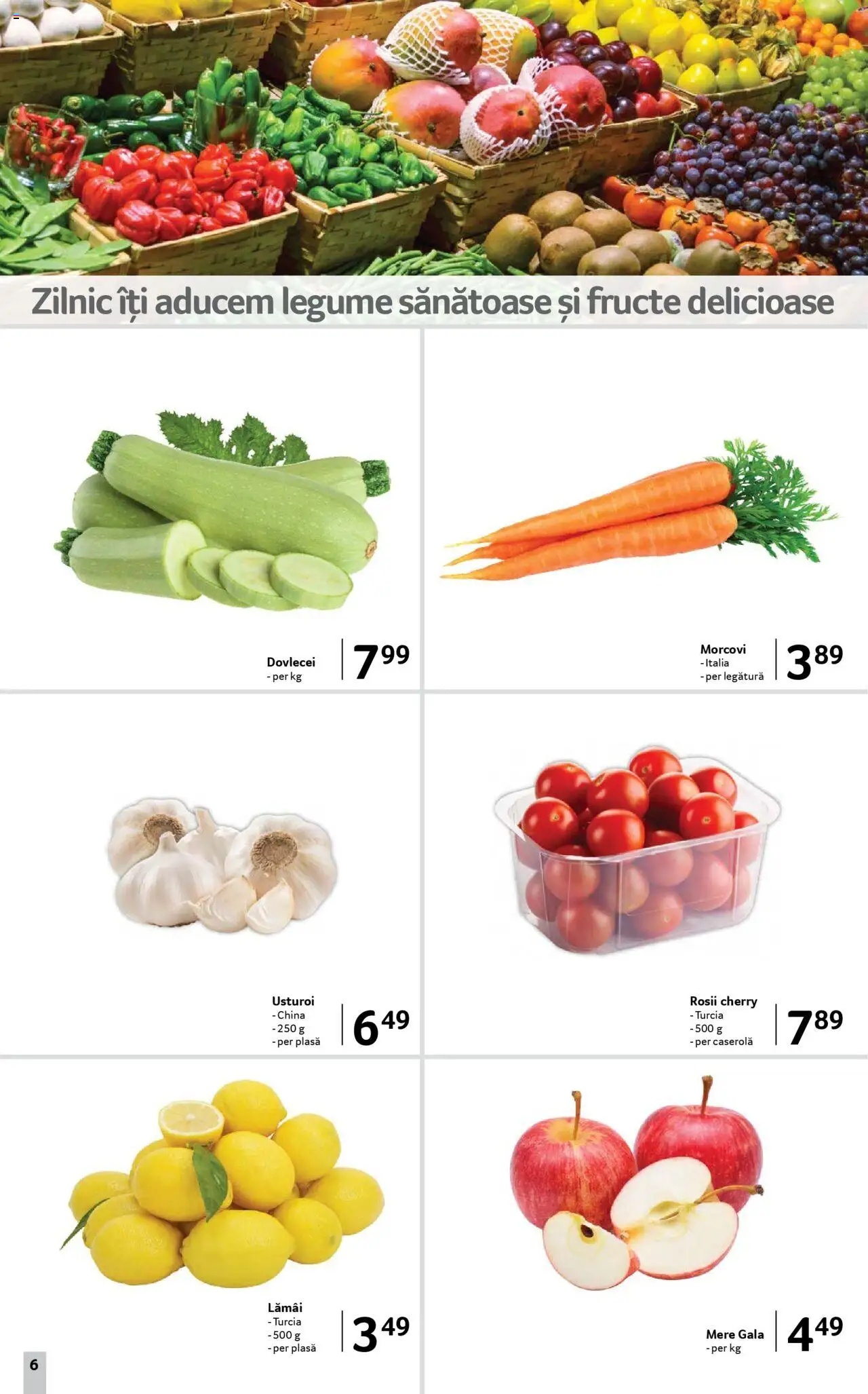 Catalog Selgros 4 - 17 Aprilie 2025 | Pagina 6 | Produse: Mere, Roșii, Morcovi, Legume