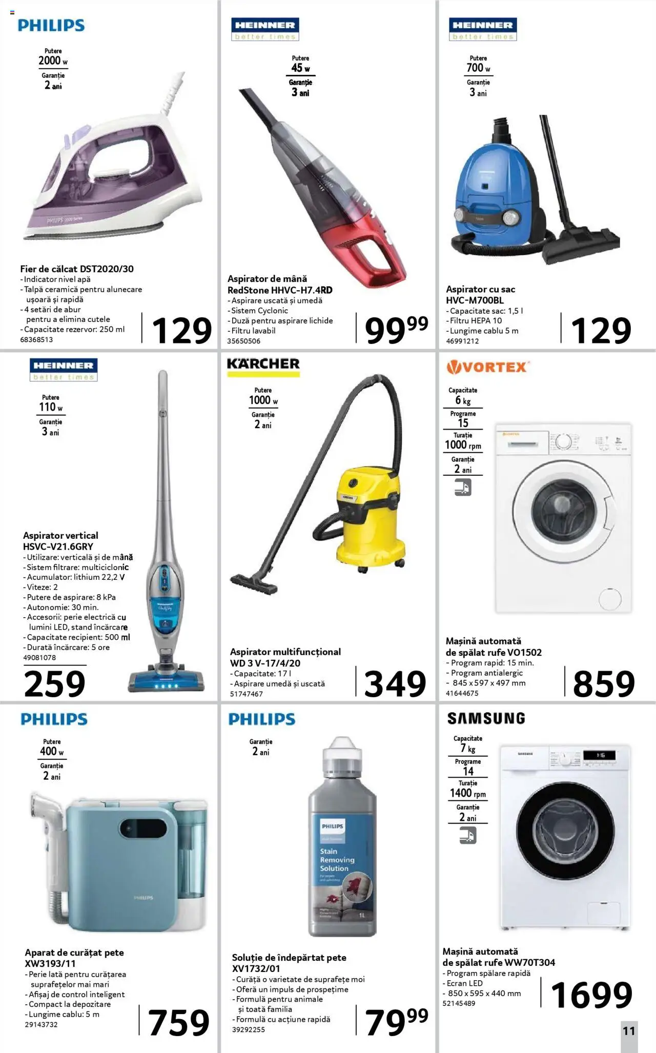 Catalog Selgros 4 - 17 Aprilie 2025 | Pagina 11 | Produse: Enginar, Aspirator, Babak, Apă