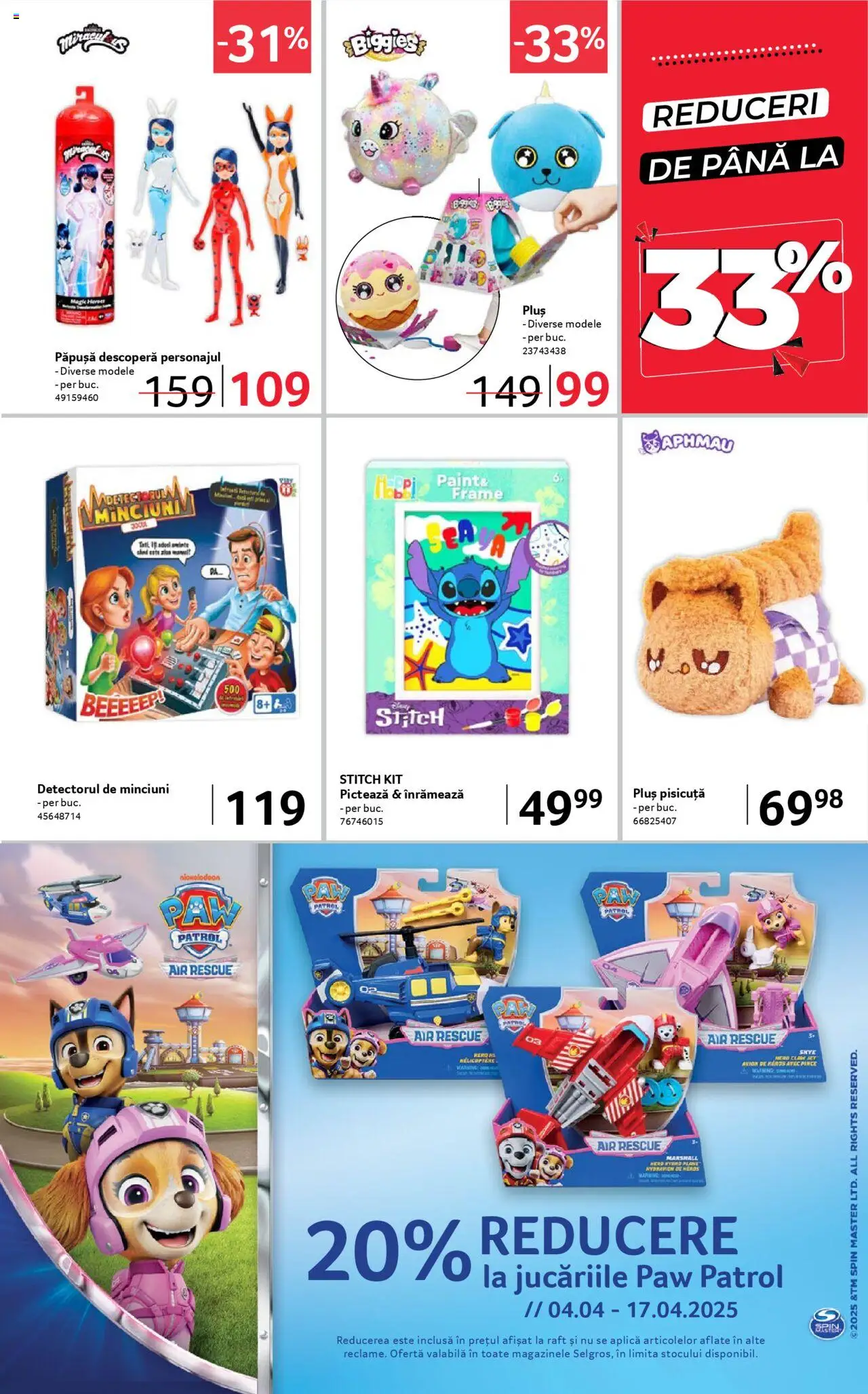 Catalog Selgros 4 - 17 Aprilie 2025 | Pagina 19 | Produse: Raft