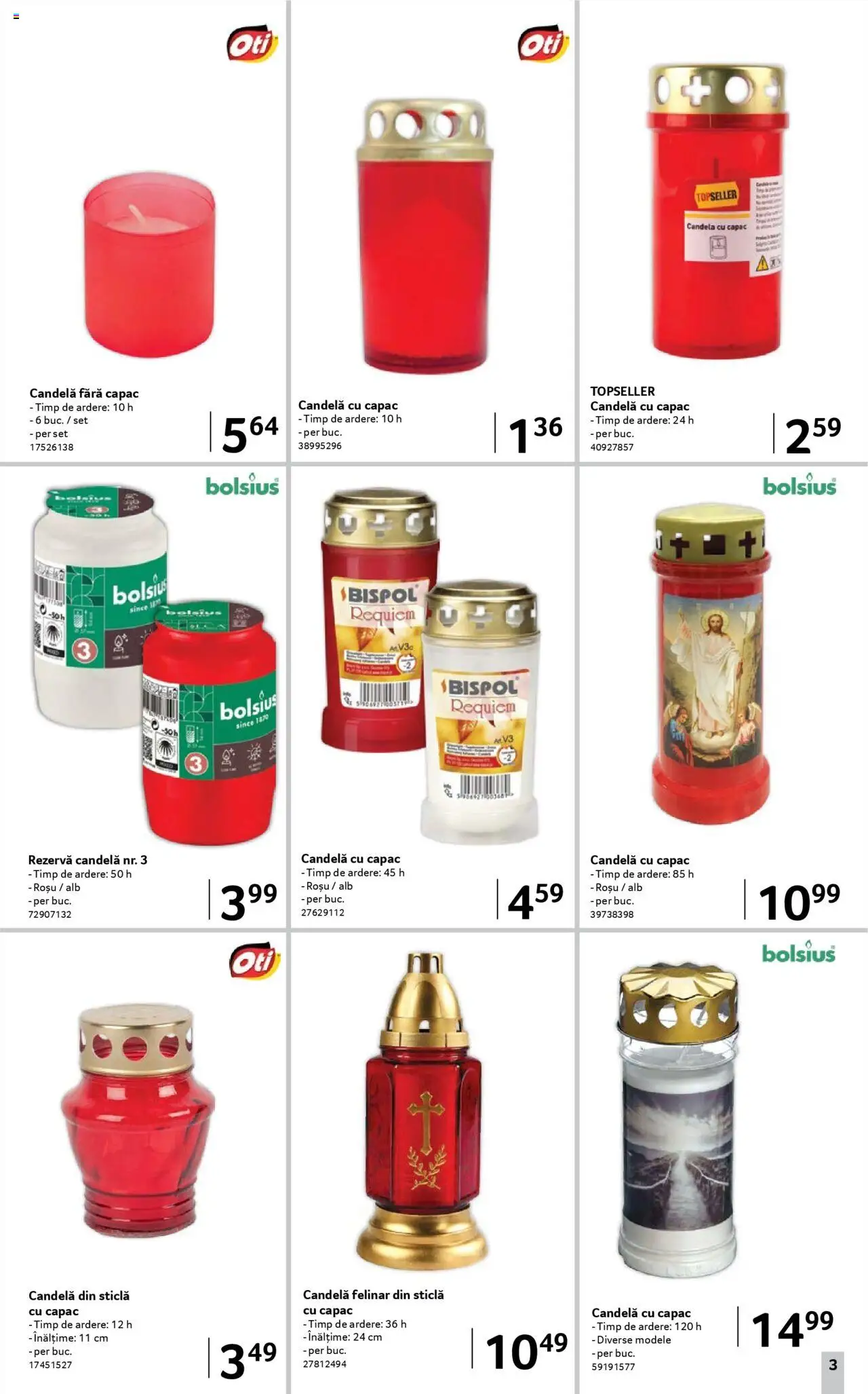 Catalog Selgros 4 - 17 Aprilie 2025 | Pagina 3 | Produse: Felinar