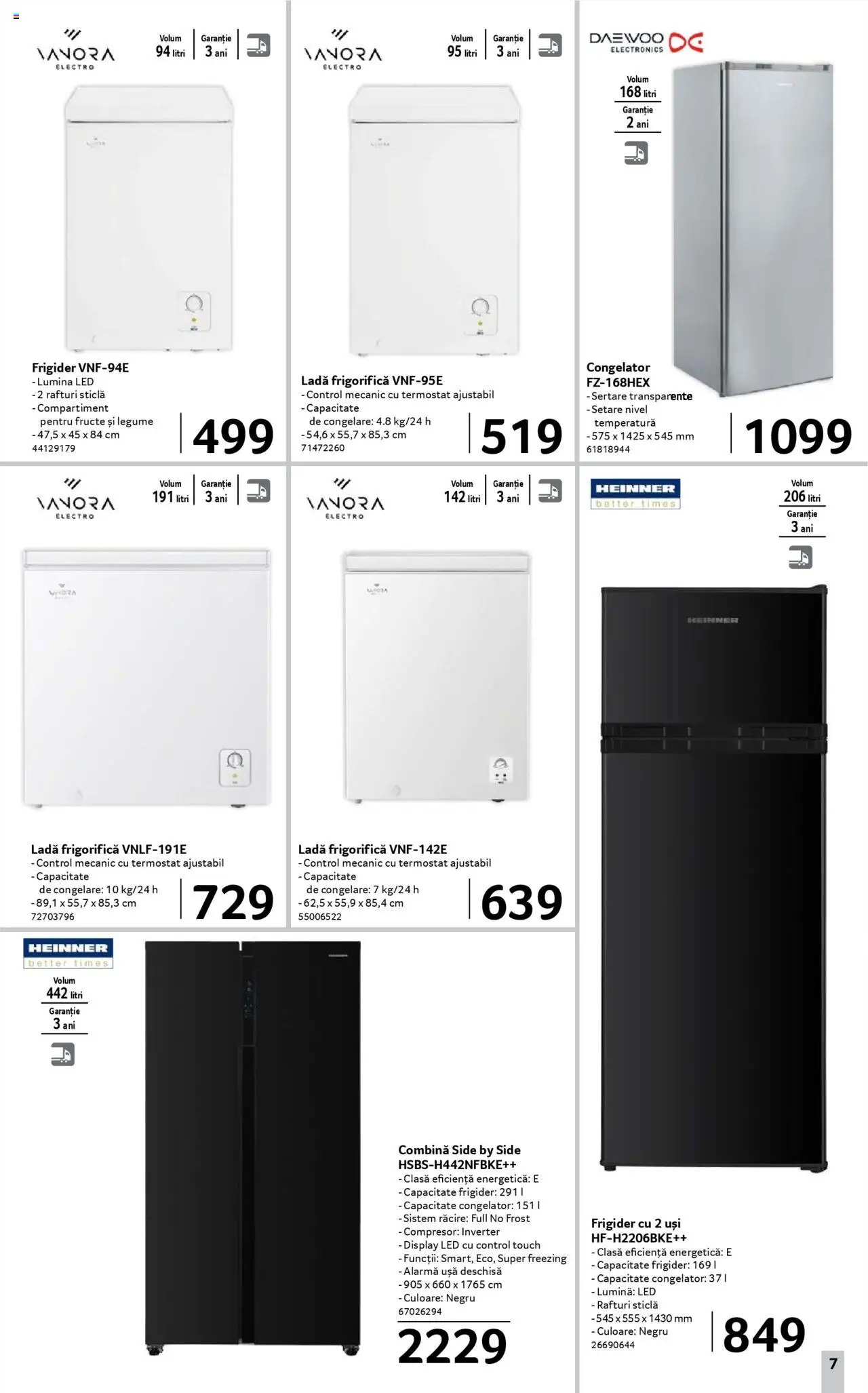 Catalog Selgros 4 - 17 Aprilie 2025 | Pagina 7 | Produse: Frigider, Babak, Legume, Fructe