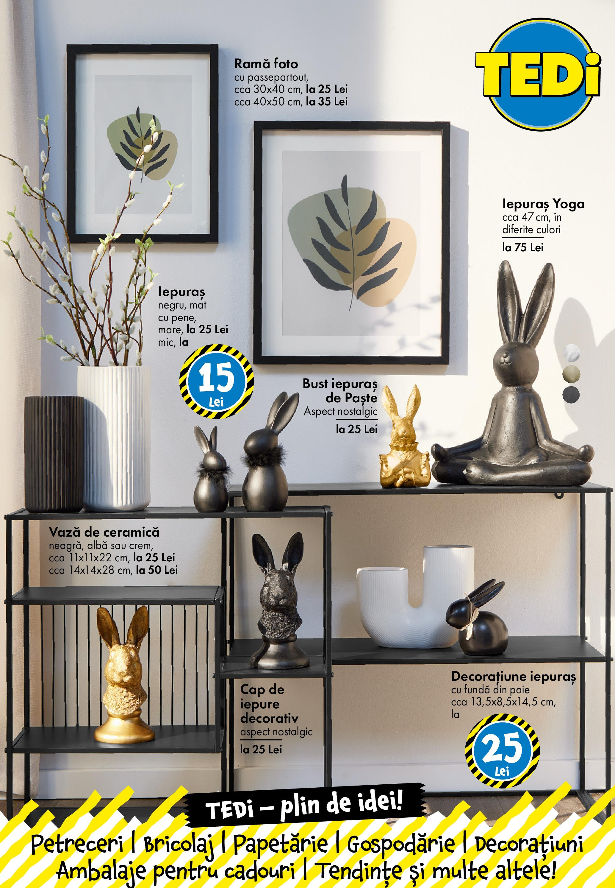 Catalog TEDi 4 - 12 Aprilie 2025 | Pagina 2 | Produse: Vază, Ramă foto, Paste
