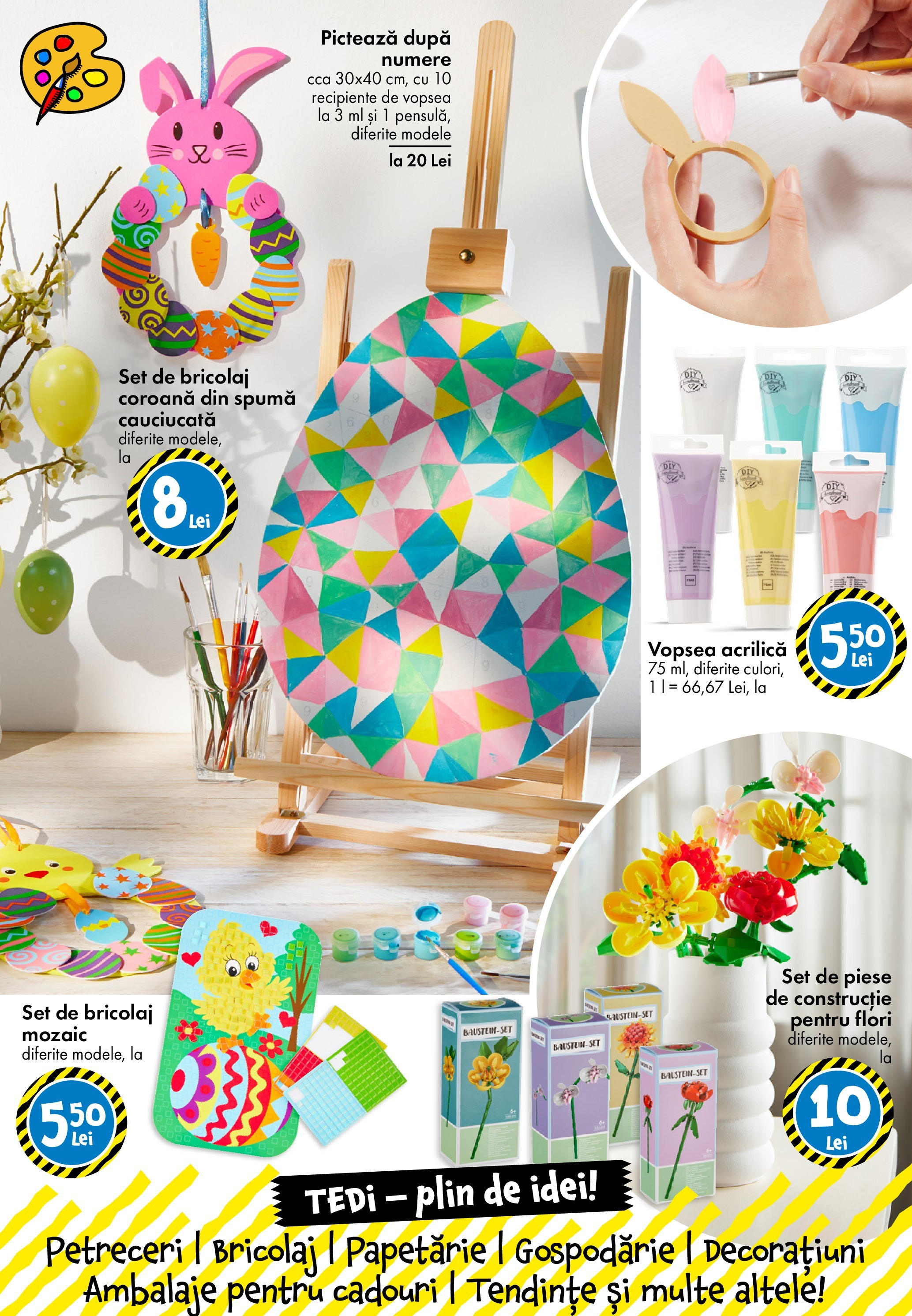Catalog TEDi 4 - 12 Aprilie 2025 | Pagina 7 | Produse: Vopsea, Recipiente